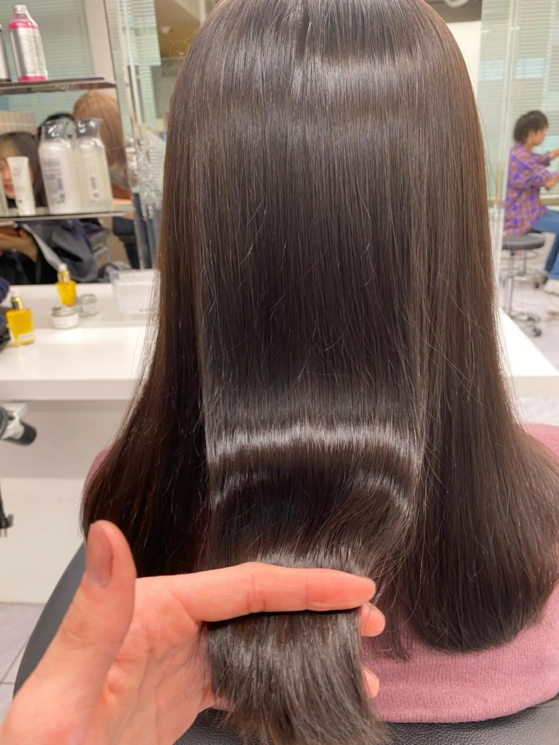 セミロング カラー ヘアアレンジ 💞あざと可愛い💞 児玉大地のヘアスタイル