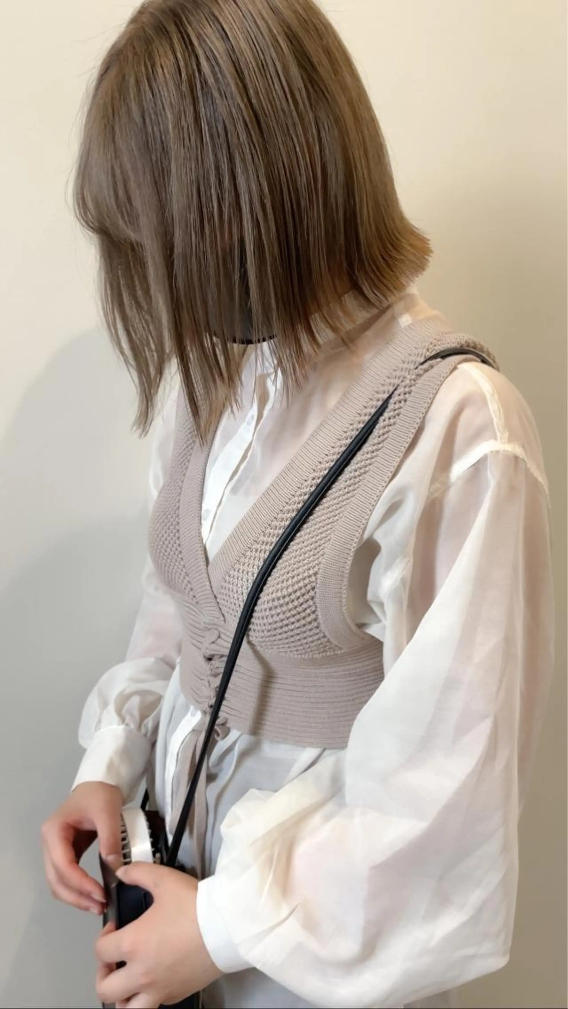 ミディアム 清水 亮太／赤み消しカラーのヘアスタイル