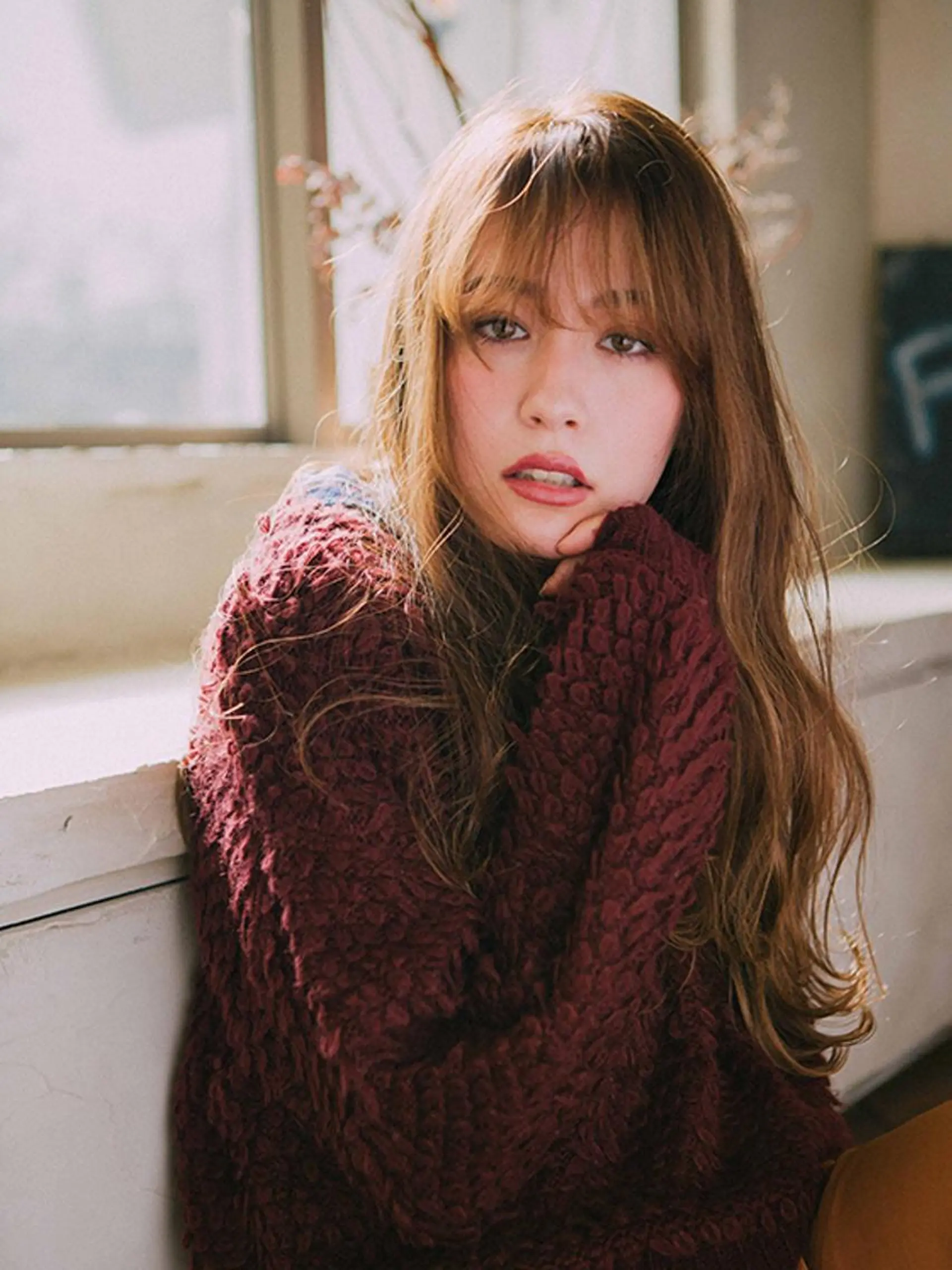 セミロング カラー 【公式】amble luxe池袋東口🩷のヘアスタイル