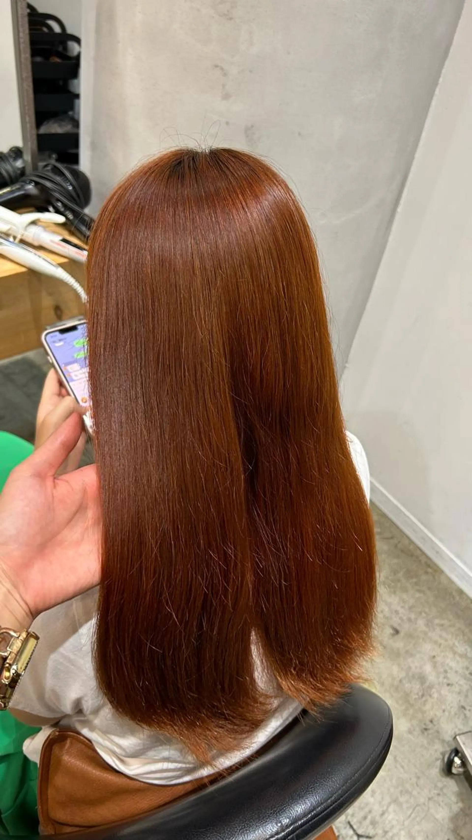 ロング カラー カット ヘアカラー トリートメント 艶カラー/レイヤー 🦋AKARI🦋のヘアスタイル