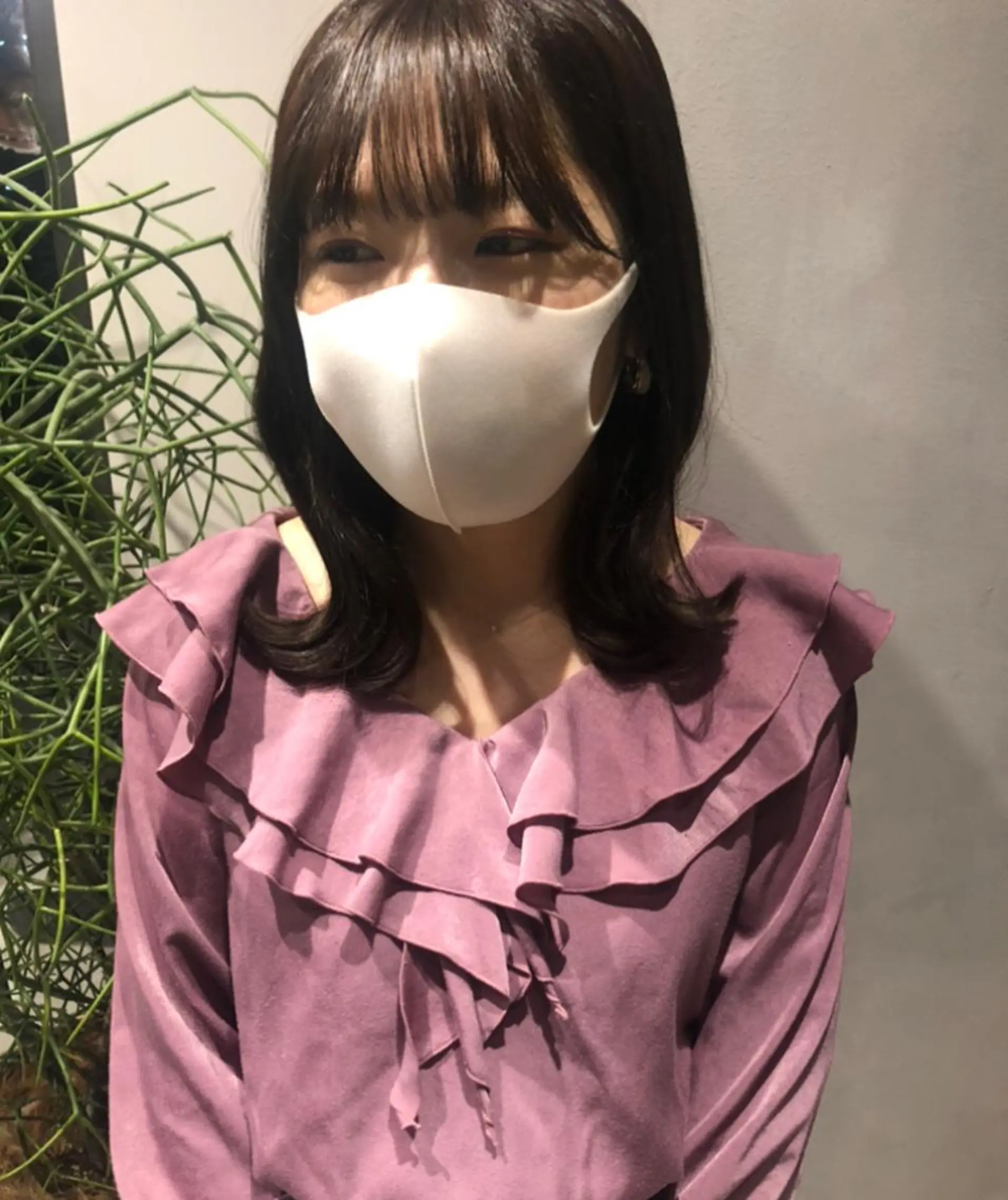 ミディアム ❤︎︎韓国ヘア❤︎︎ 𝑺𝒉𝒊𝒉𝒐のヘアスタイル