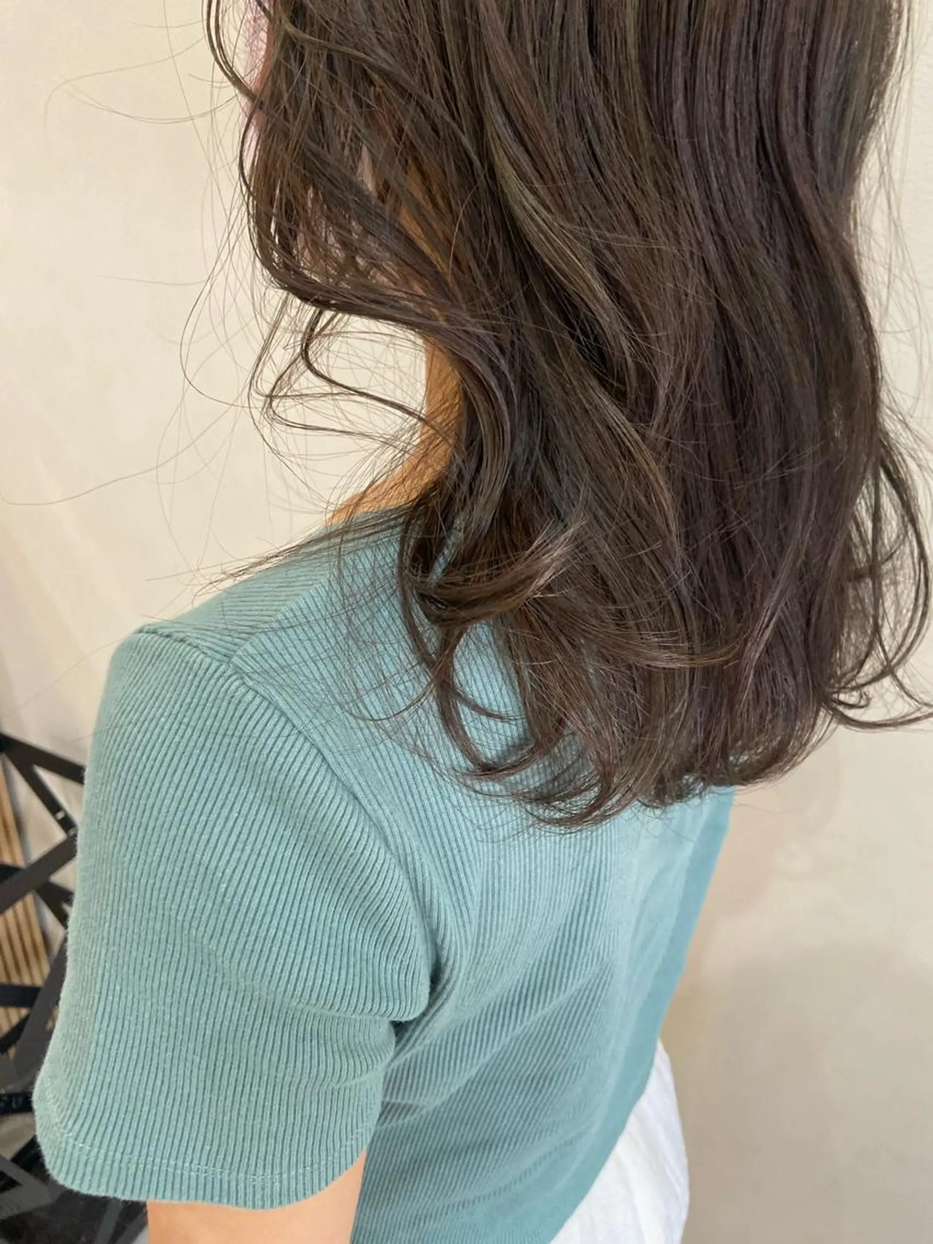 セミロング カット ヘアカラー トリートメント ボブ/透明感カラー 🧸YUI❤️のヘアスタイル