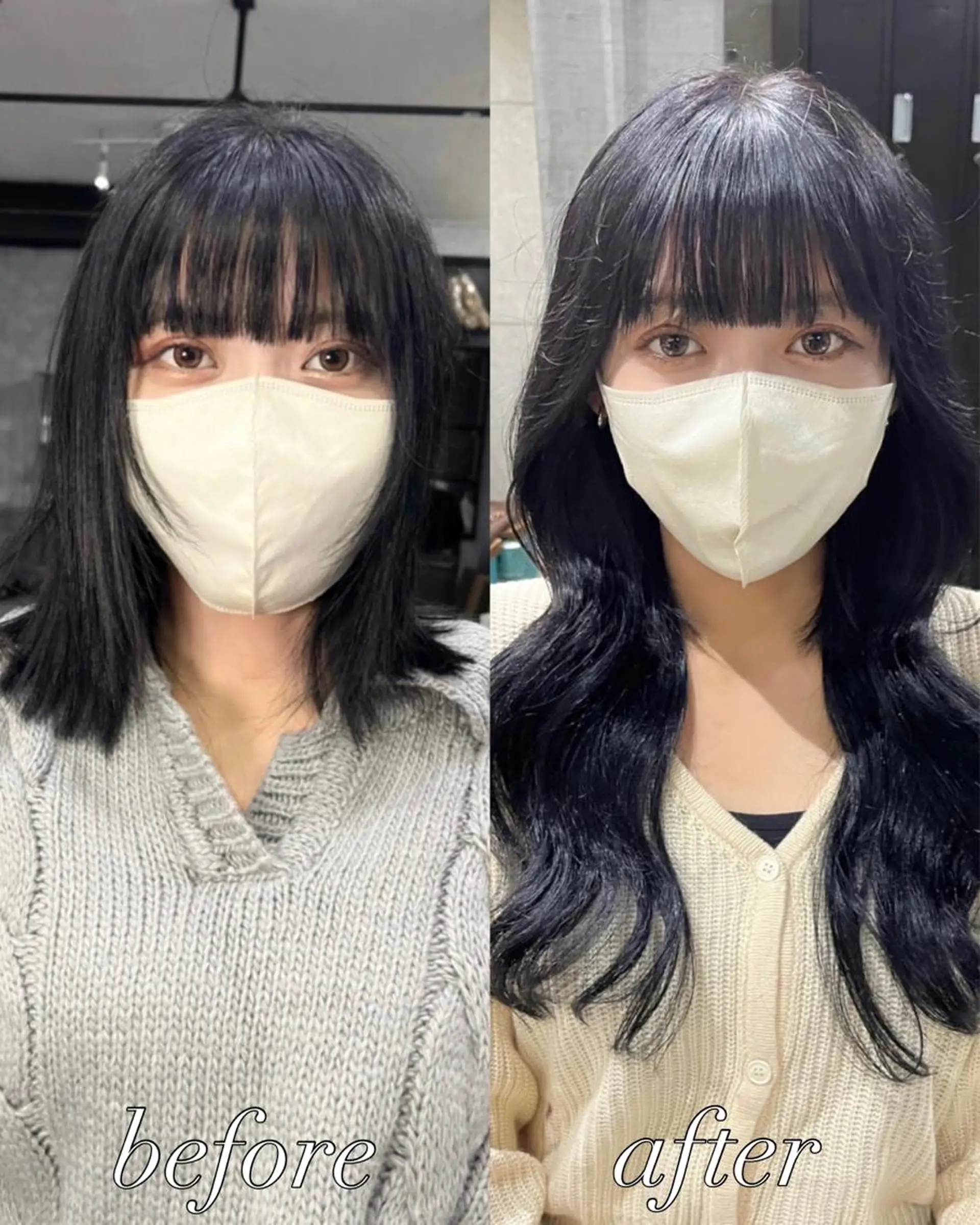 ミディアム 韓国ヘア🇰🇷 RYOTAのヘアスタイル