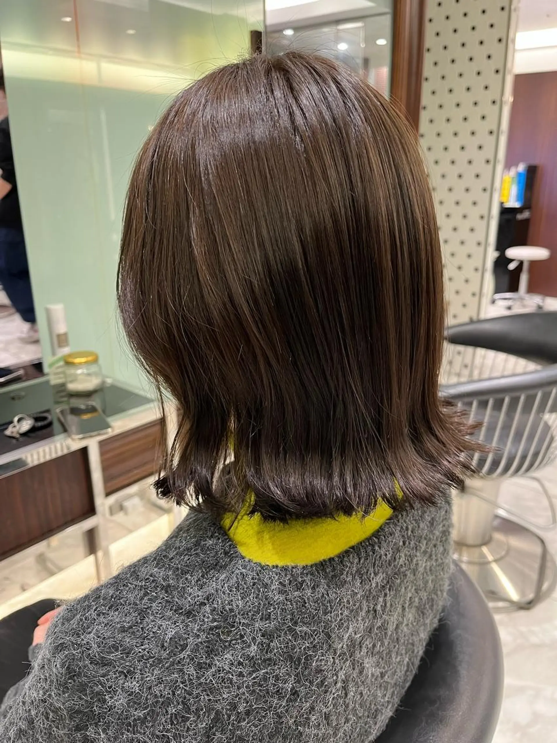 ミディアム 韓国風パーマ/ヘア セット/店長みづきのヘアスタイル