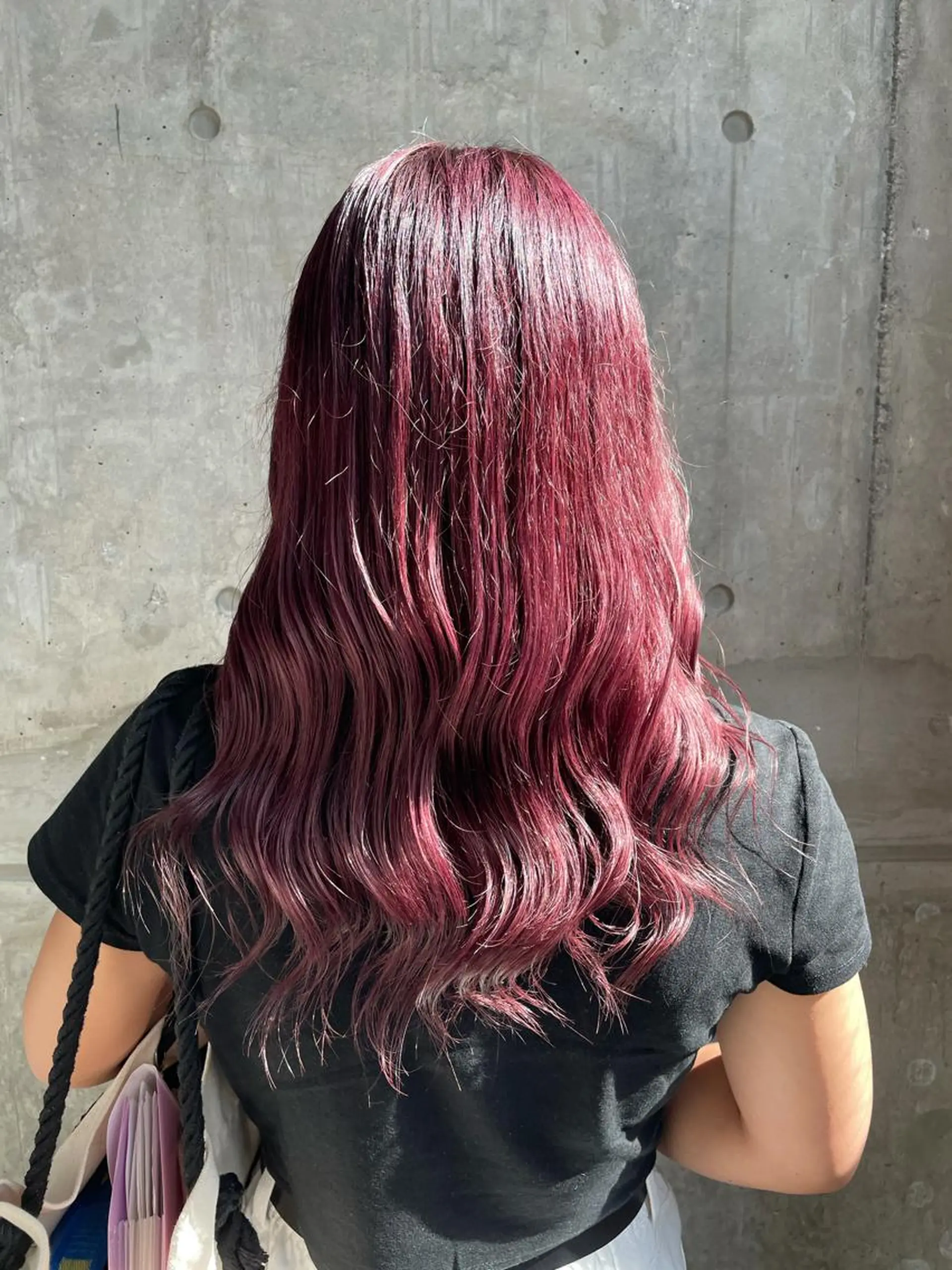 ロング カラー ヘアアレンジ 縮毛矯正/髪質改善/ ブリーチ毛/木元渓太のヘアスタイル