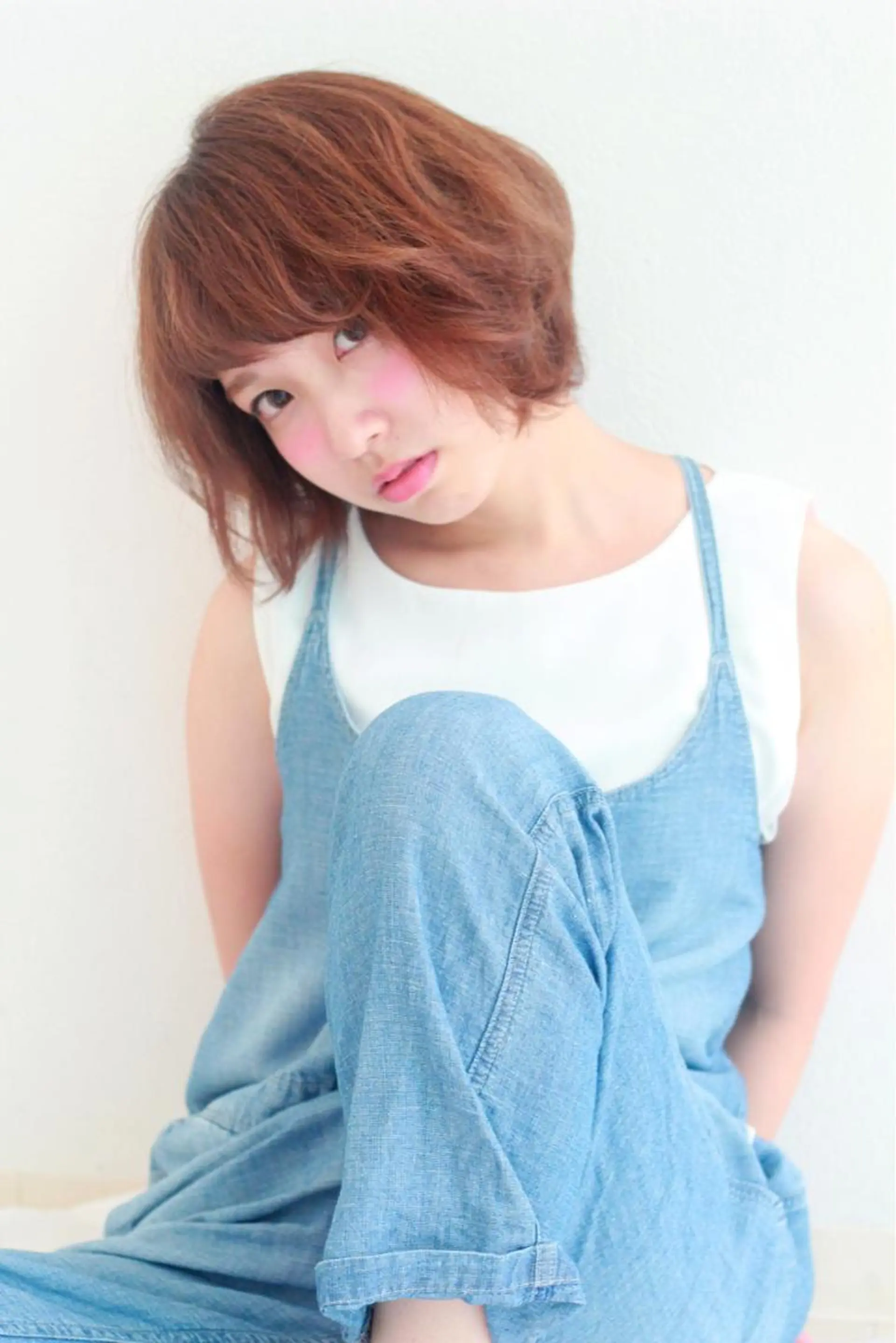 ショート カラー ショートボブ ボブ ショートヘア カット ヘアカラー 高木 麻知子のヘアスタイル