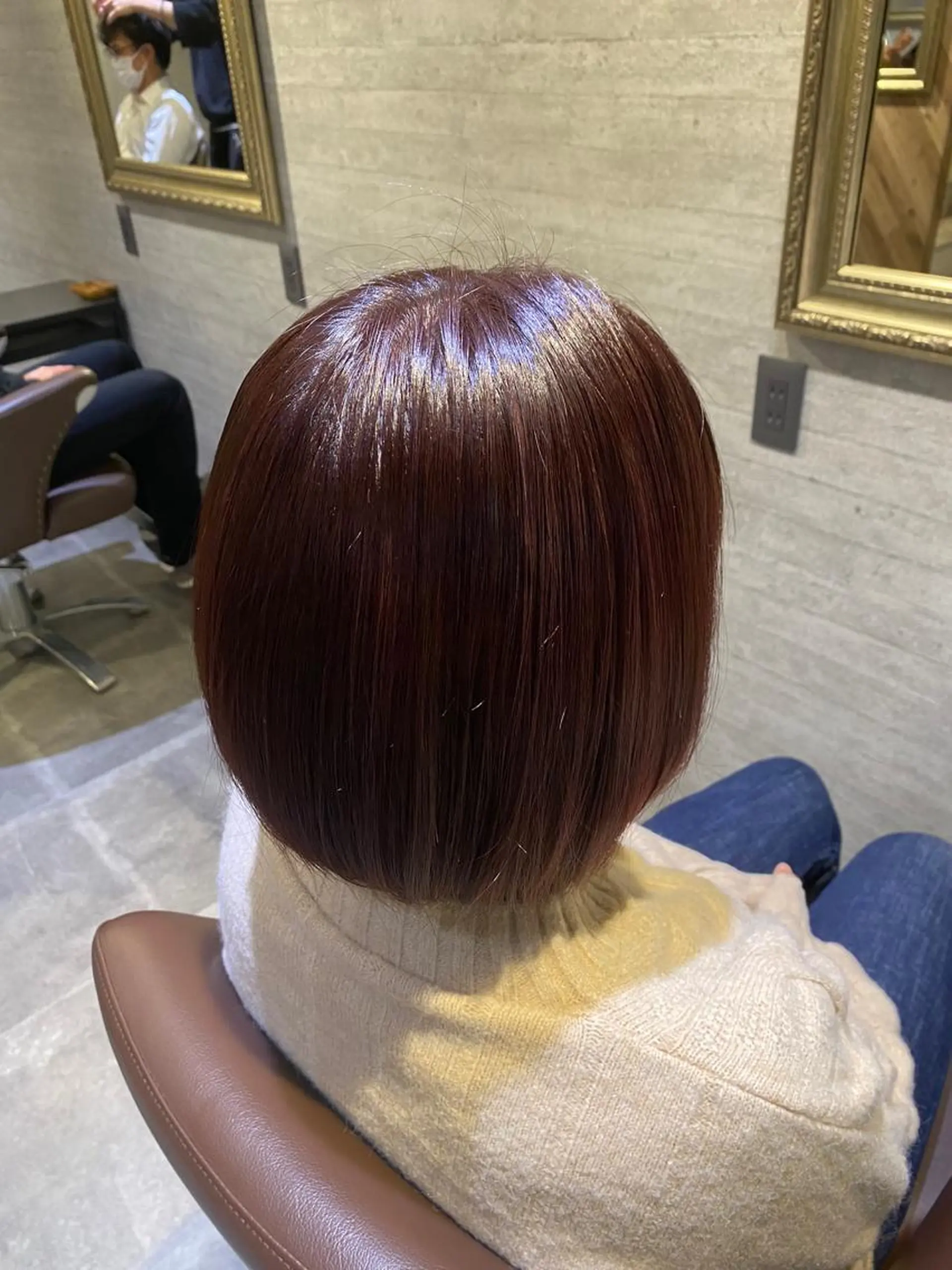 カラー ピンクカラー Kanari Ryuのヘアスタイル