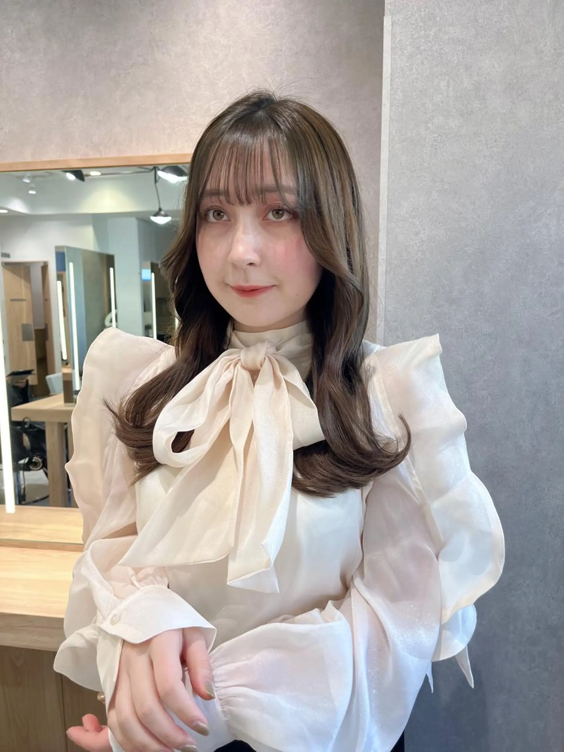 ロング 韓国ヘア/レイヤー/ 🤍ayumuのヘアスタイル