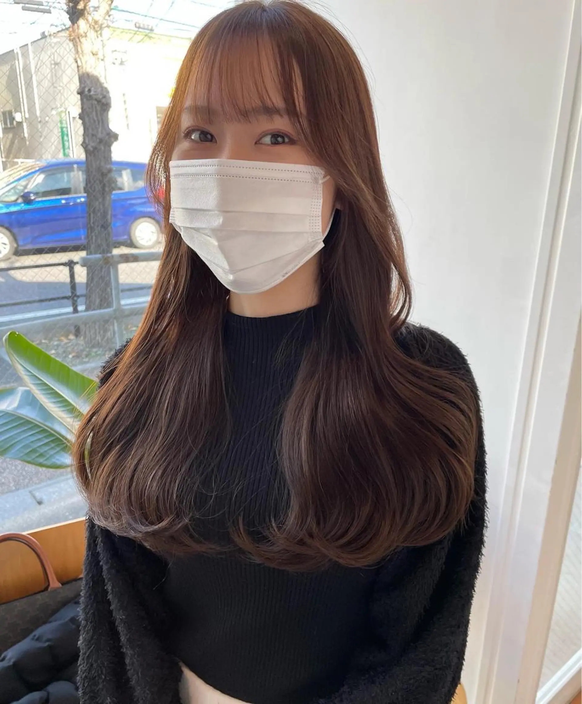 ロング 保野加/トレンドボブ 透明感爆発カラーのヘアスタイル