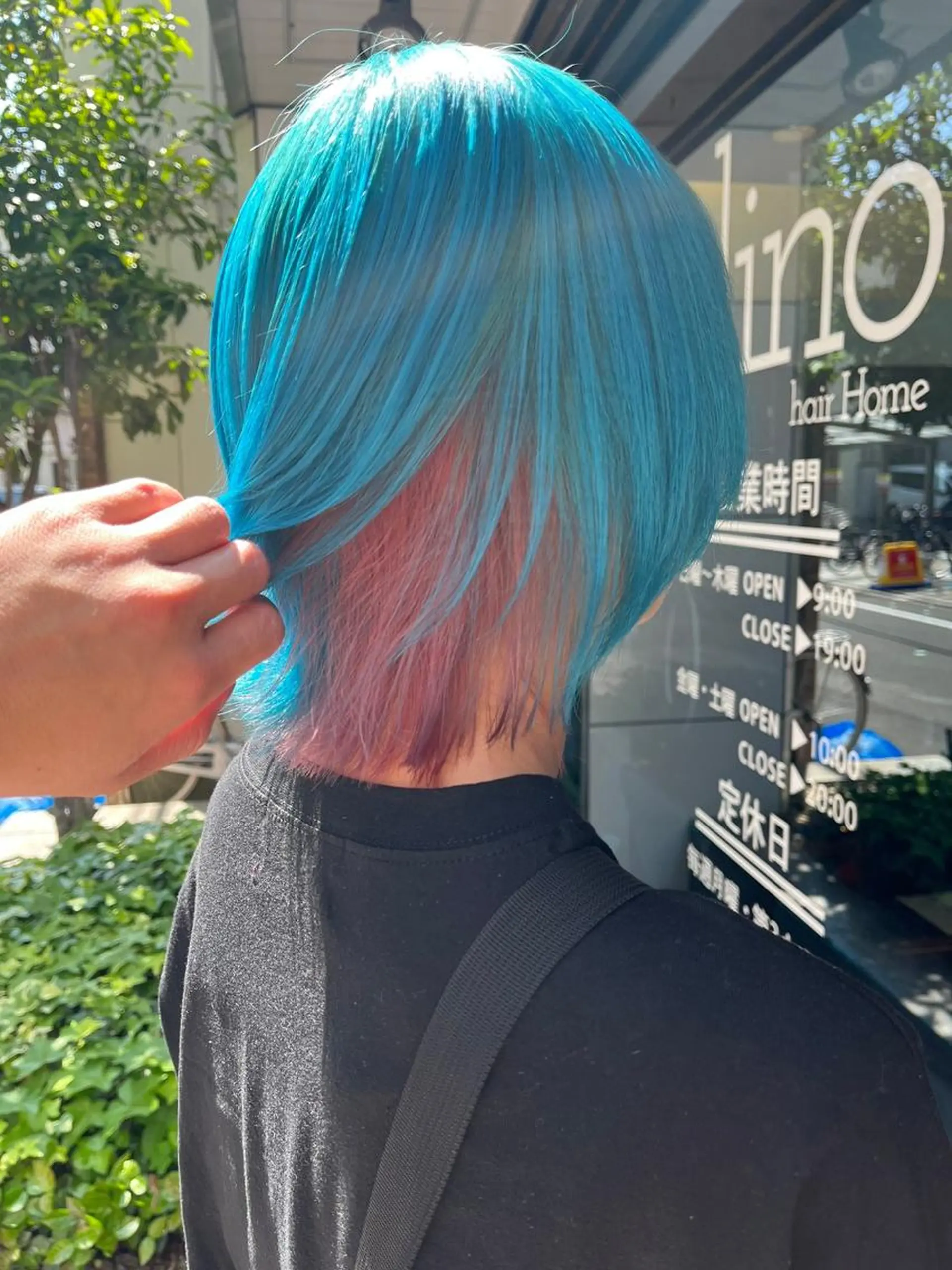 ミディアム カラー ダブルカラー グラデーションカラー ハイライトカラー イルミナカラー インナーカラー BUCKS【天王寺】 バックス【駅30秒】のヘアスタイル