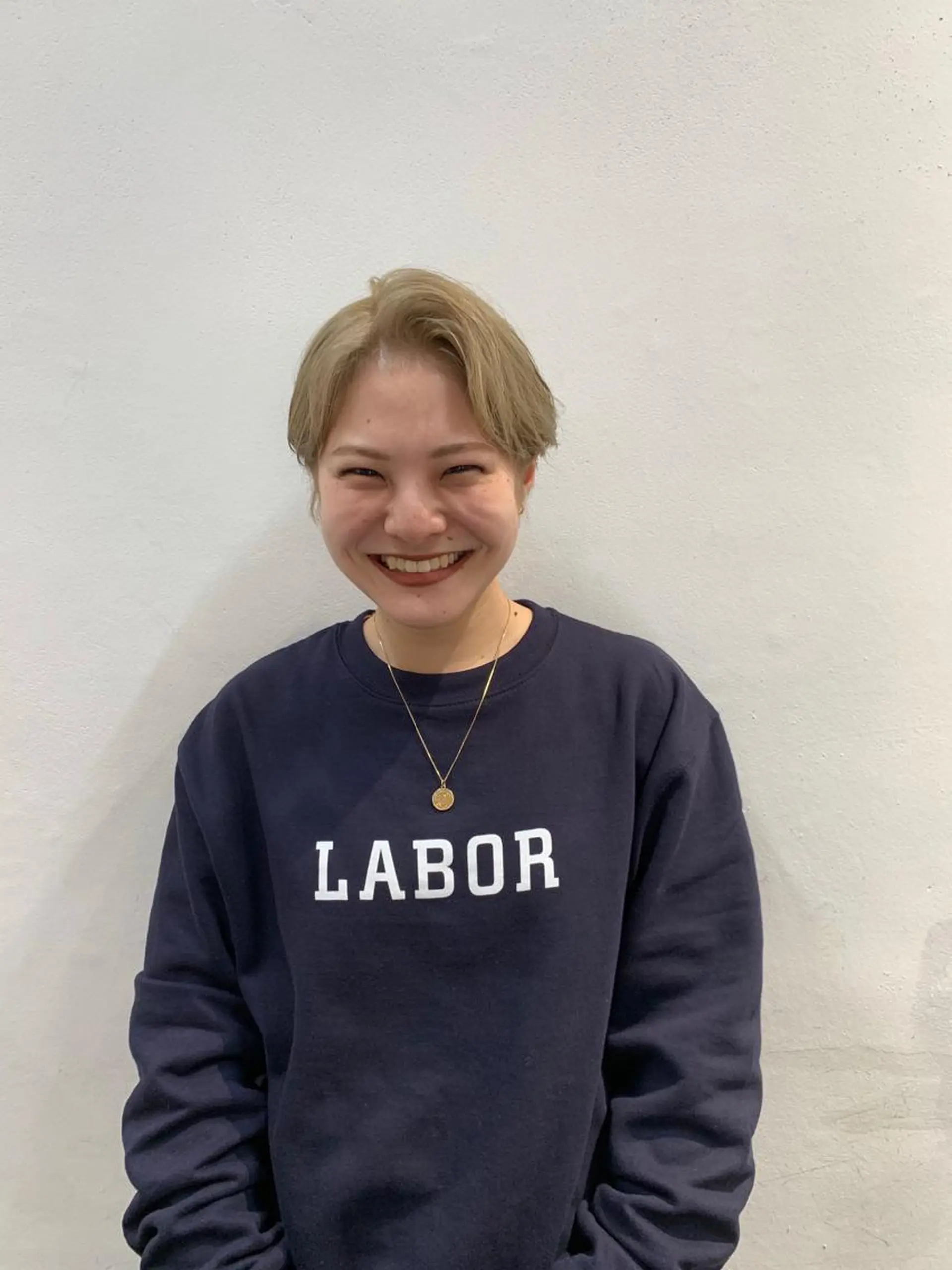 ショート カラー ブリーチ ブロンド THE./ブリーチ 透感カラー/髪質改善のヘアスタイル