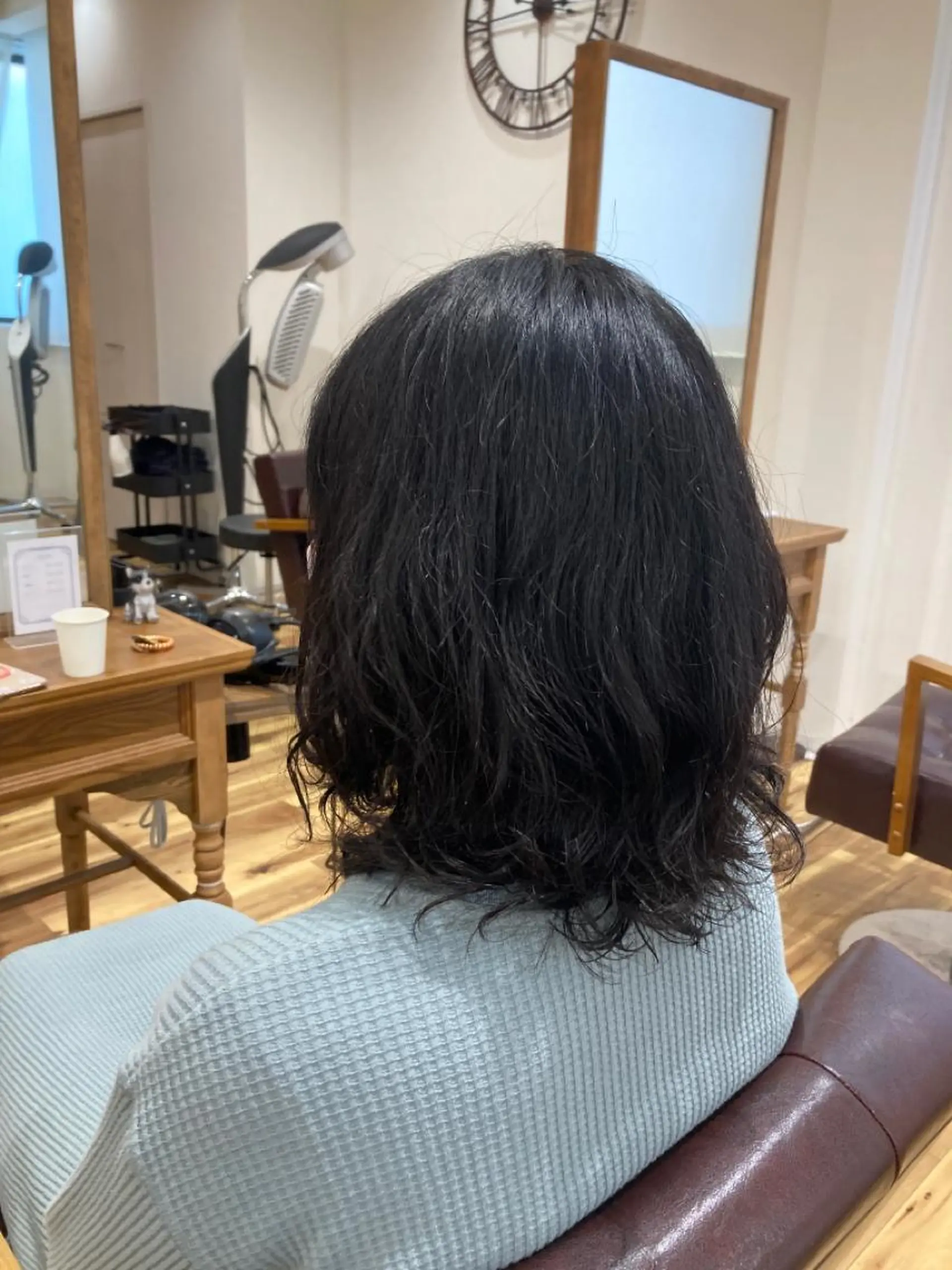 ミディアム ミディアムパーマ トリートメント ショート/ボブ やぐちゆうたのヘアスタイル