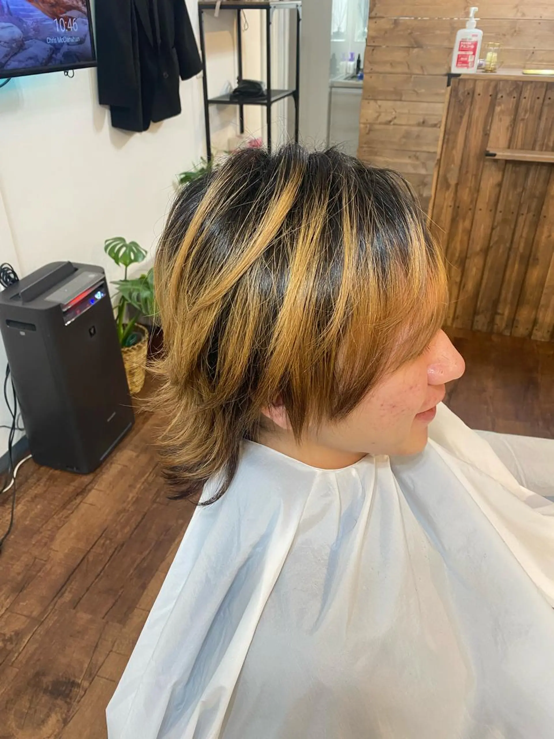 ミディアム メンズ マッシュウルフ マッシュ メンズウルフカット ウルフカット カット Luzir⭐︎ GEN⭐︎のヘアスタイル