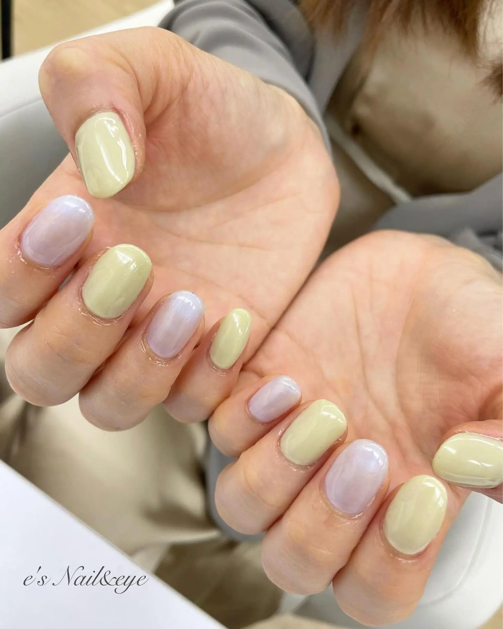ネイル ピスタチオネイル esNail&eye イーズネイル＆アイのネイルデザイン
