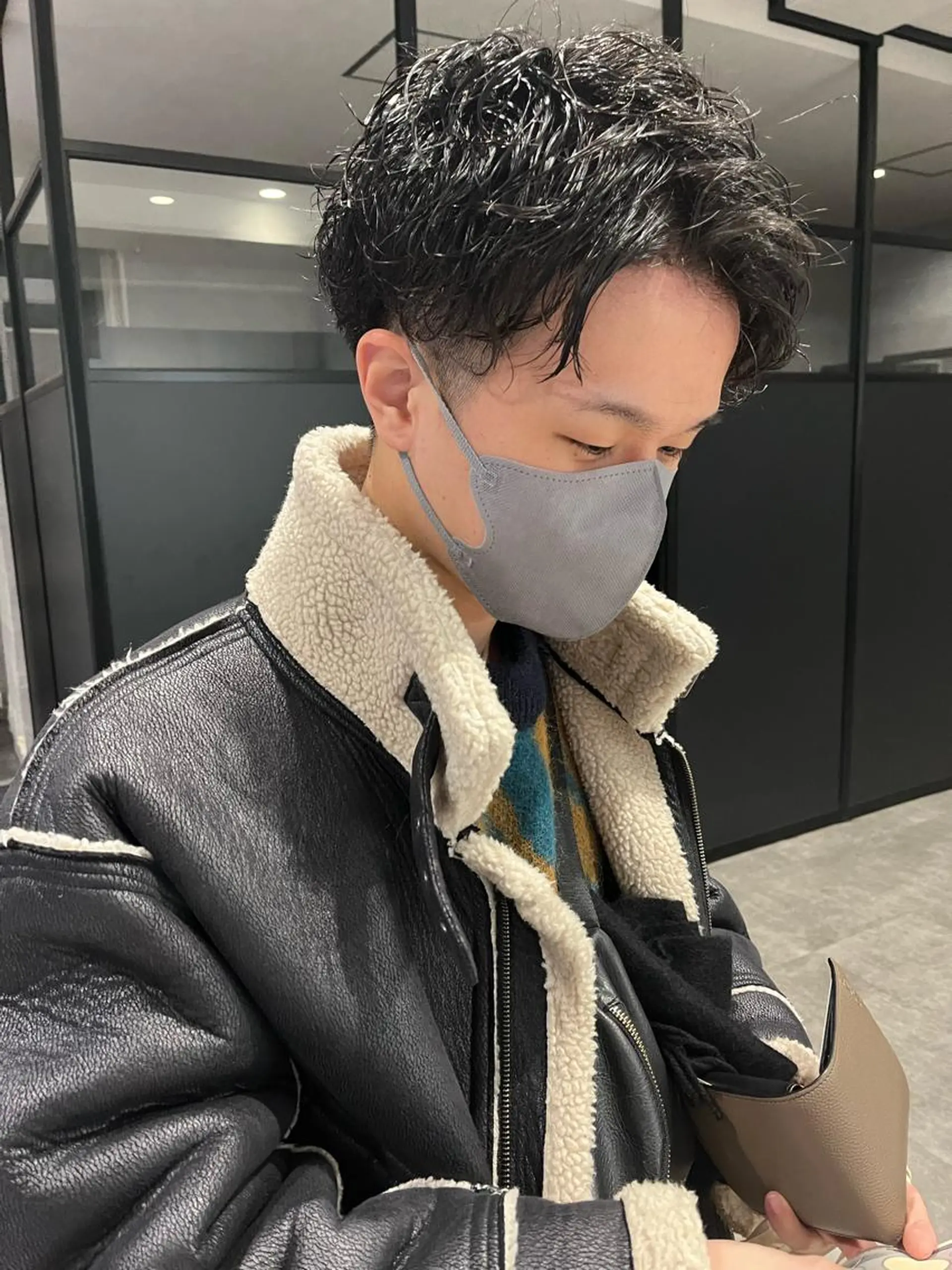 パーマ メンズ MIES amane(アマネ)のヘアスタイル