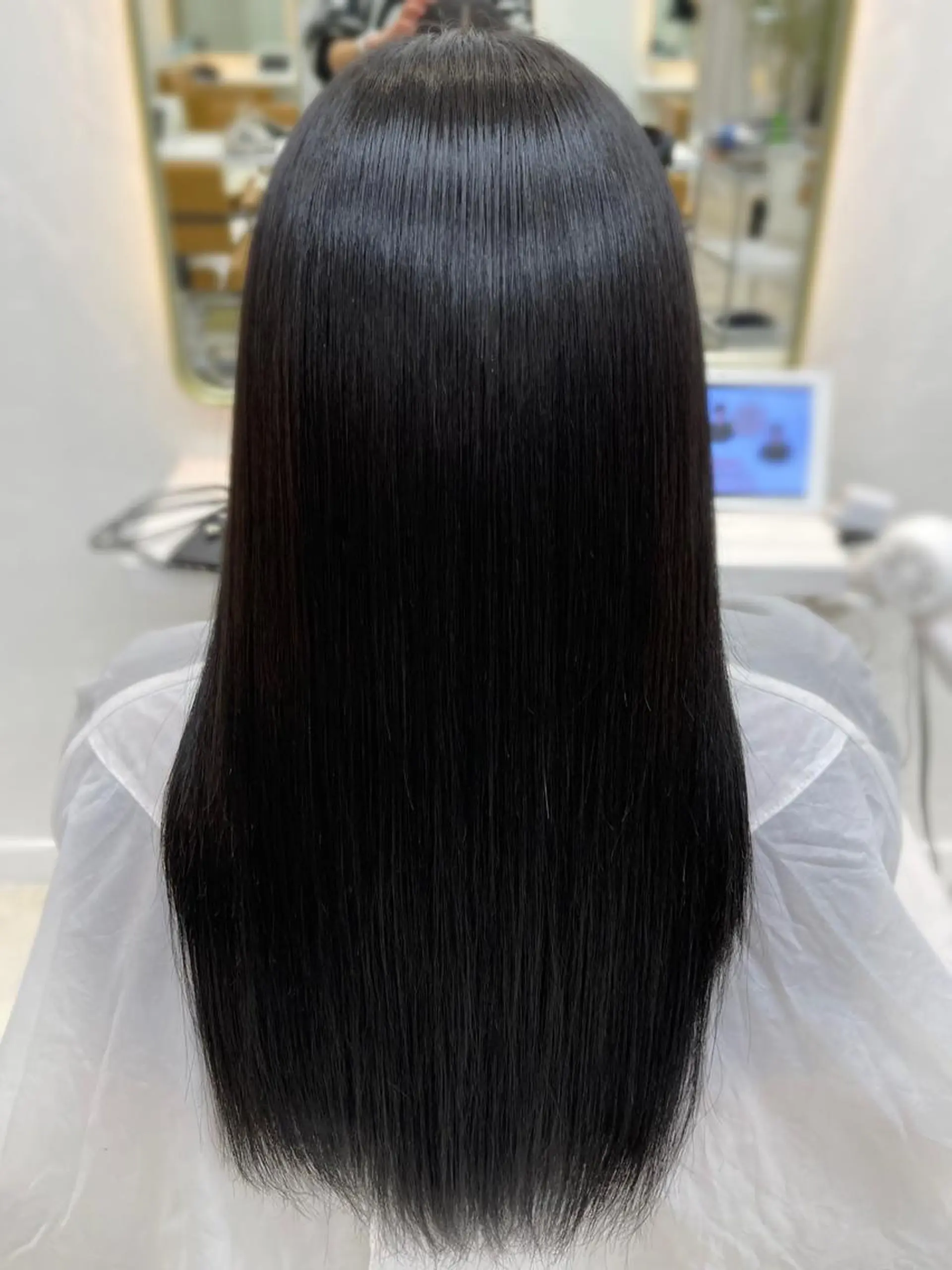 ロング 中顔面短縮 顔まわり新田大翔のヘアスタイル