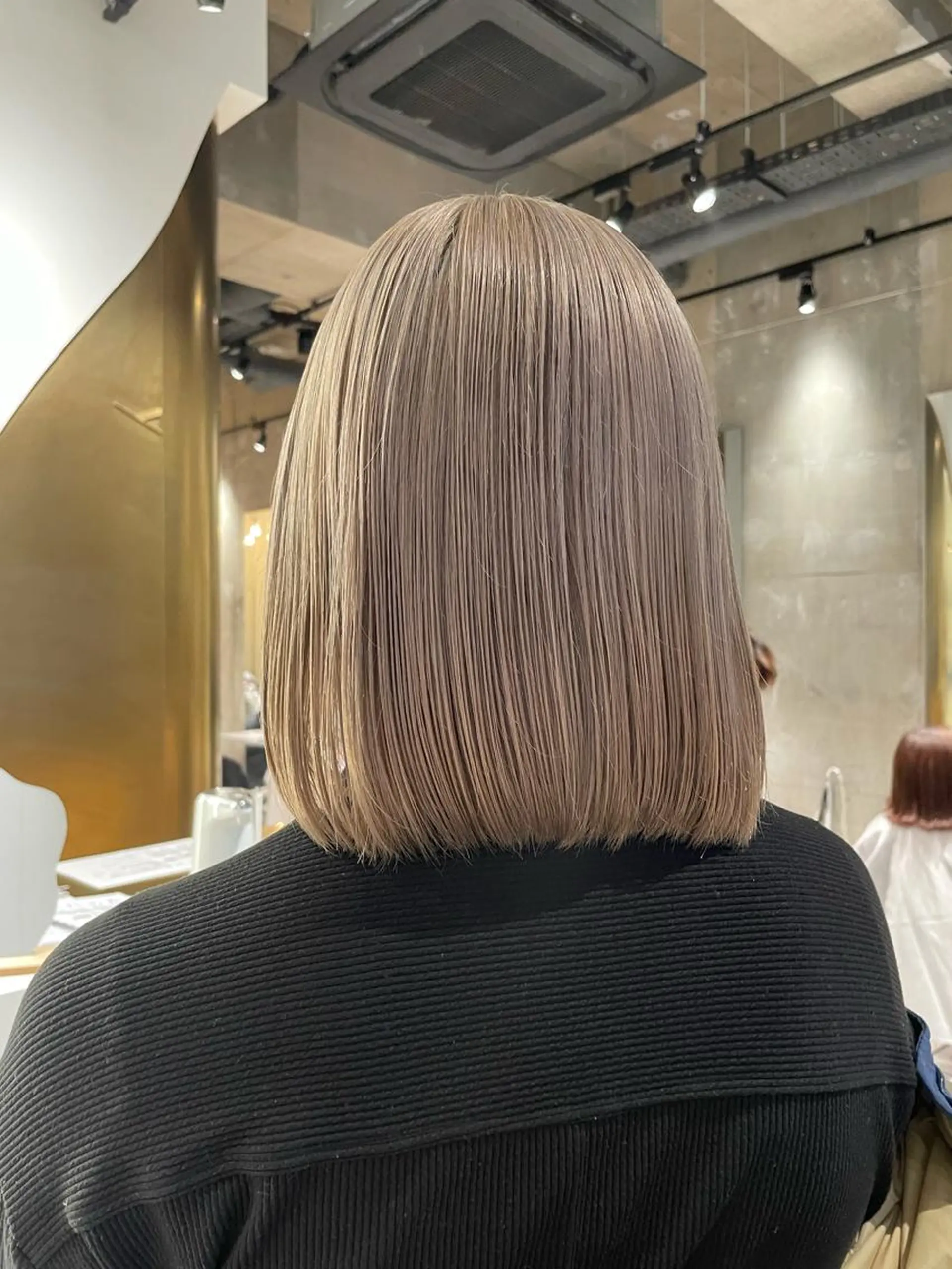 ミディアム カラー カット ヘアカラー トリートメント ☀️海外レイヤー 🇺🇸/ヒナコのヘアスタイル