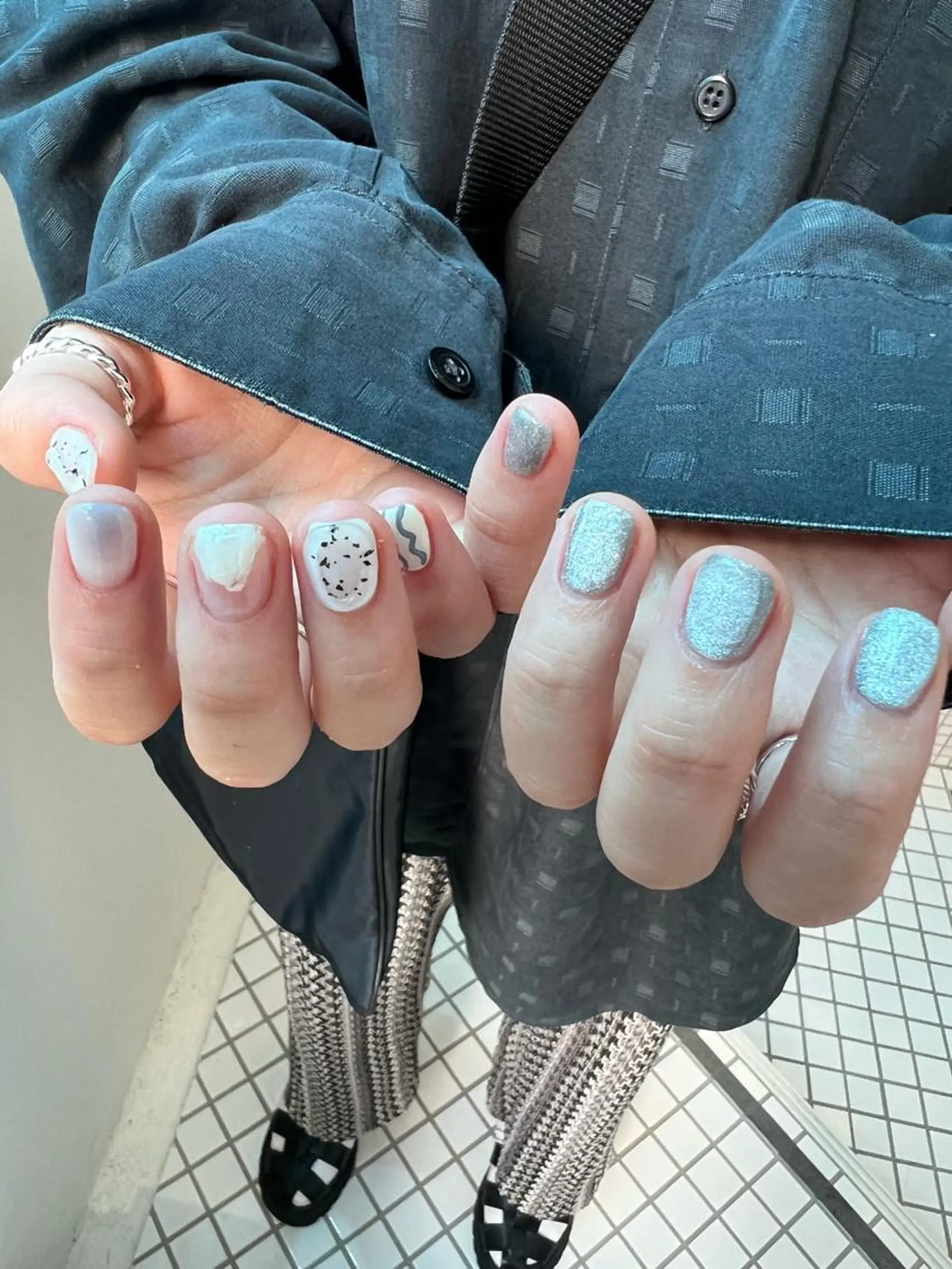 ネイル 【韓国ヘア・ネイル】 HINATA🍒のネイルデザイン