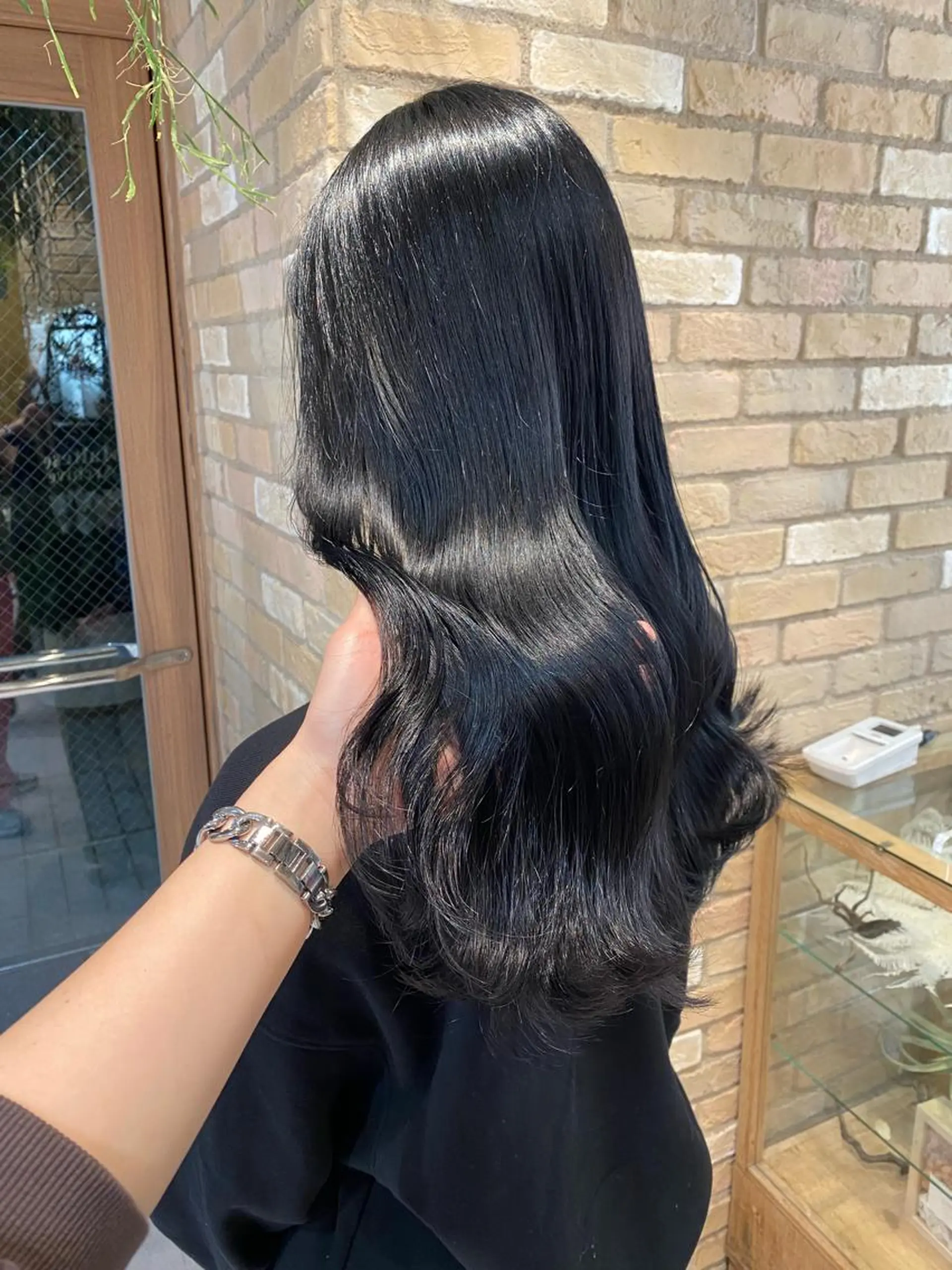 ロング カラー カット ヘアカラー ワンカールで盛れる レイヤー🎀Macoのヘアスタイル