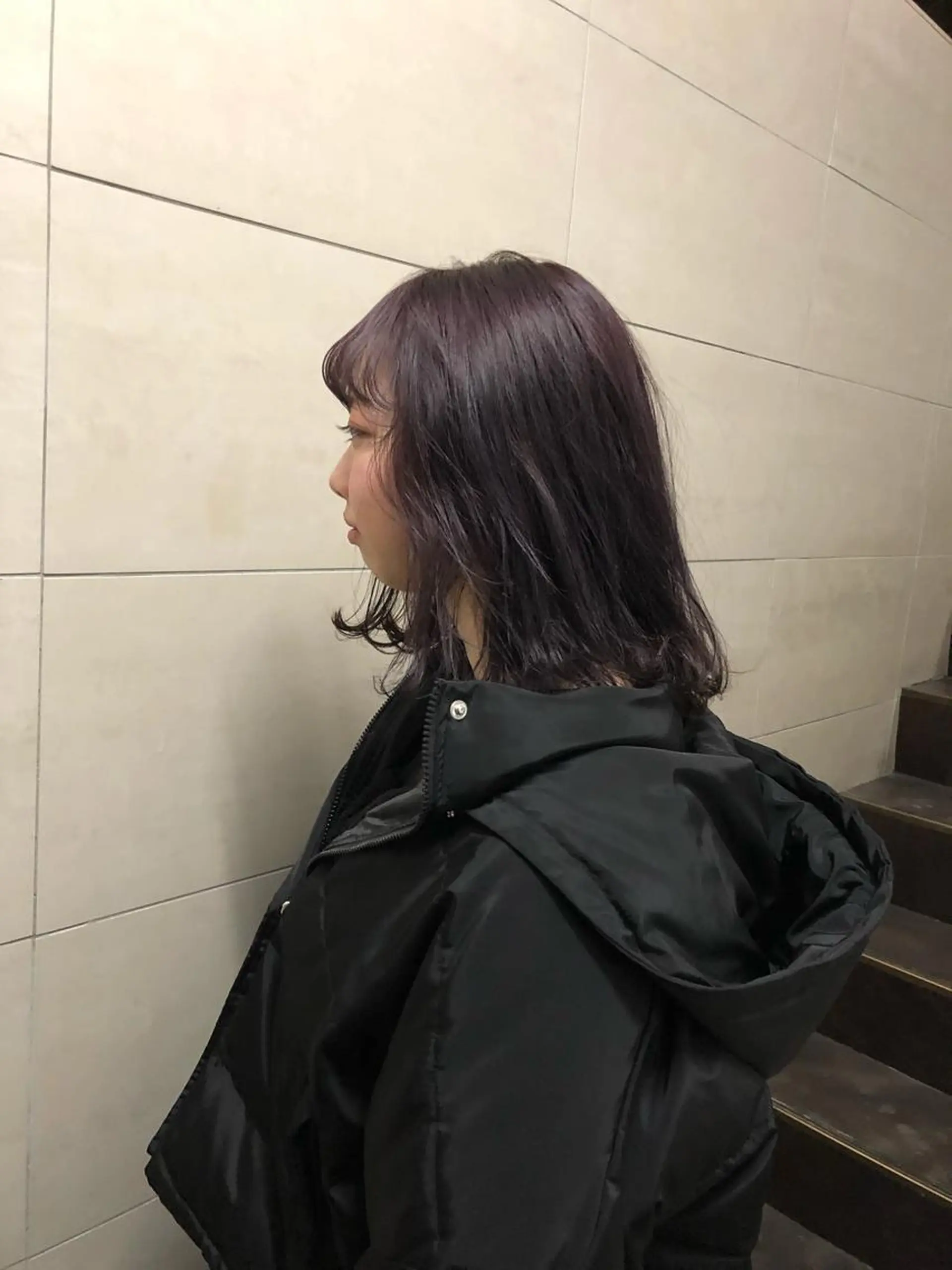 ミディアム カラー カット ヘアカラー トリートメント ヘアセット 怪我のため6月末 復帰予定田中瑞希🍃のヘアスタイル