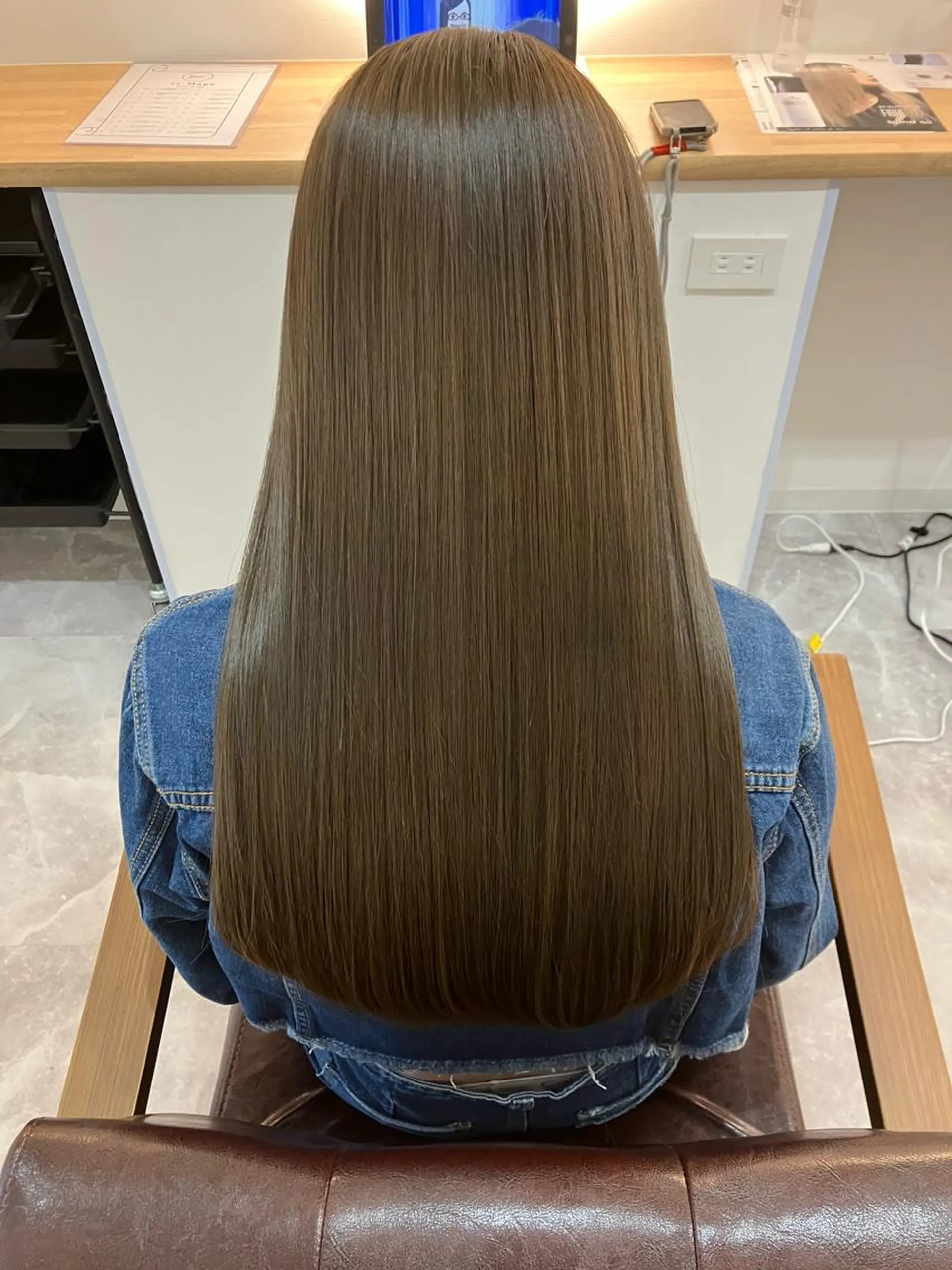 ロング カラー ヘアアレンジ キッズ カット ヘアカラー トリートメント 横浜関内髪質改善 re:Magoのヘアスタイル