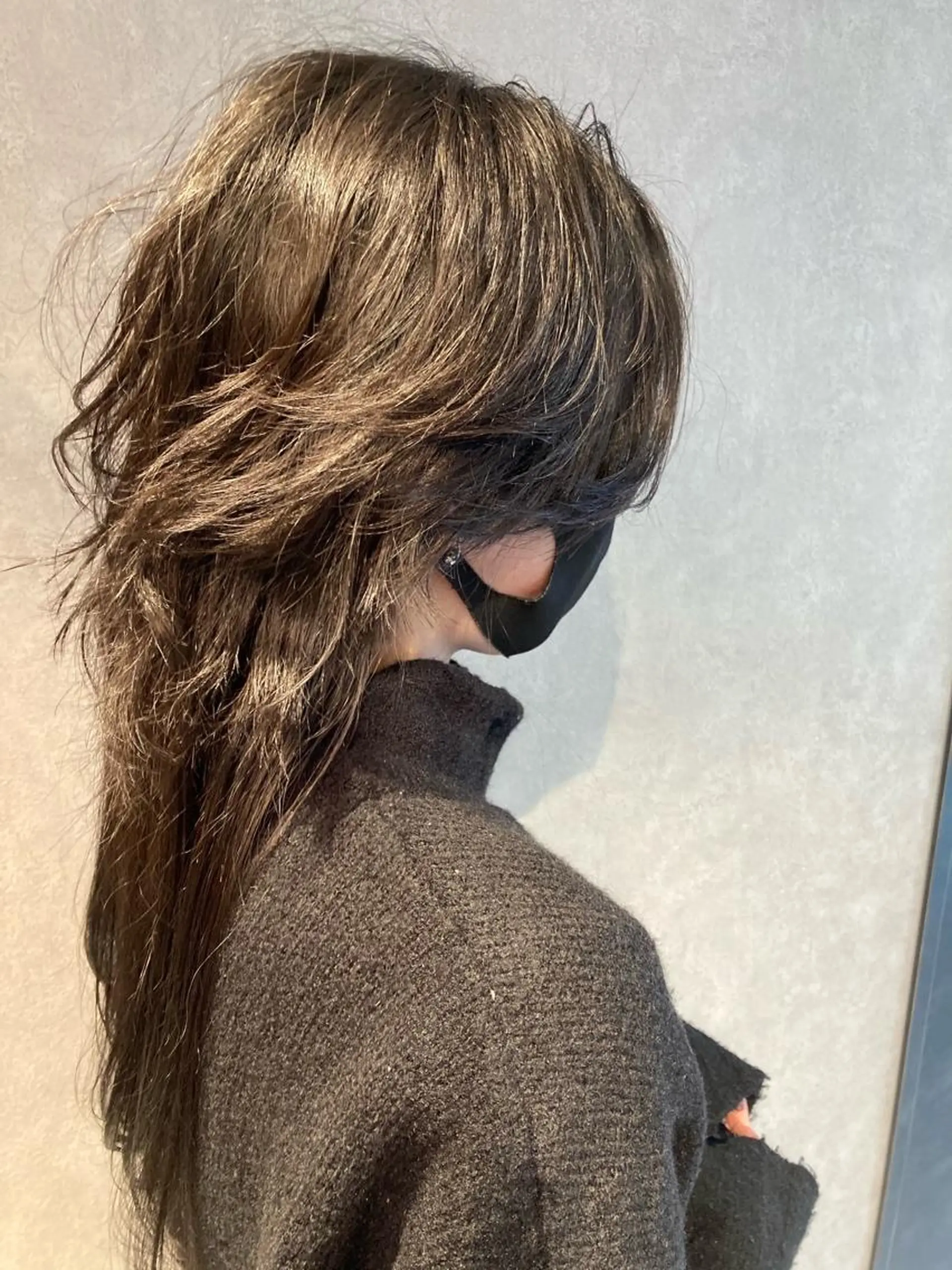 ロング 宮下 弦也のヘアスタイル