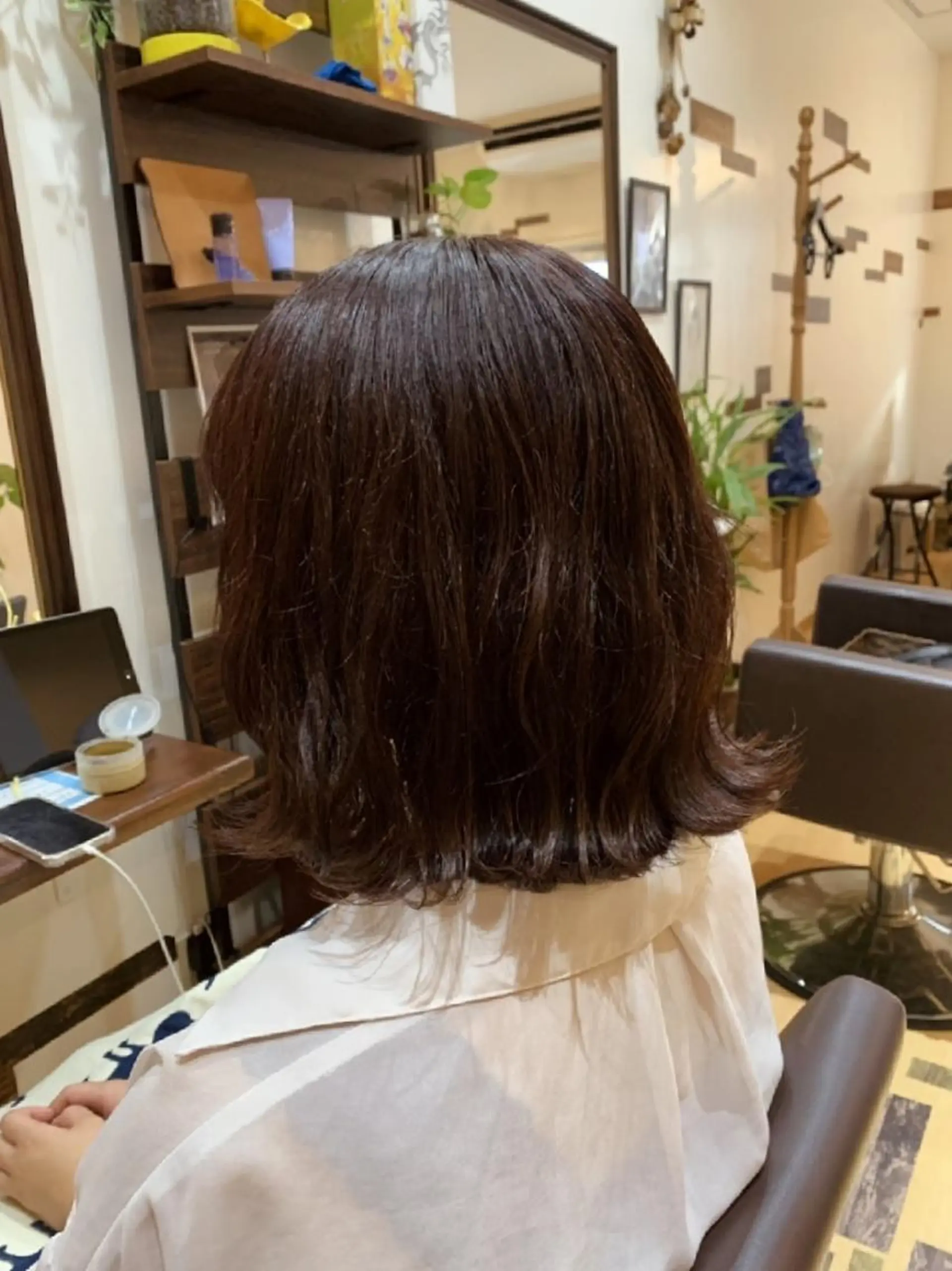 ミディアム カラー ピンクカラー サトウ シューイチのヘアスタイル