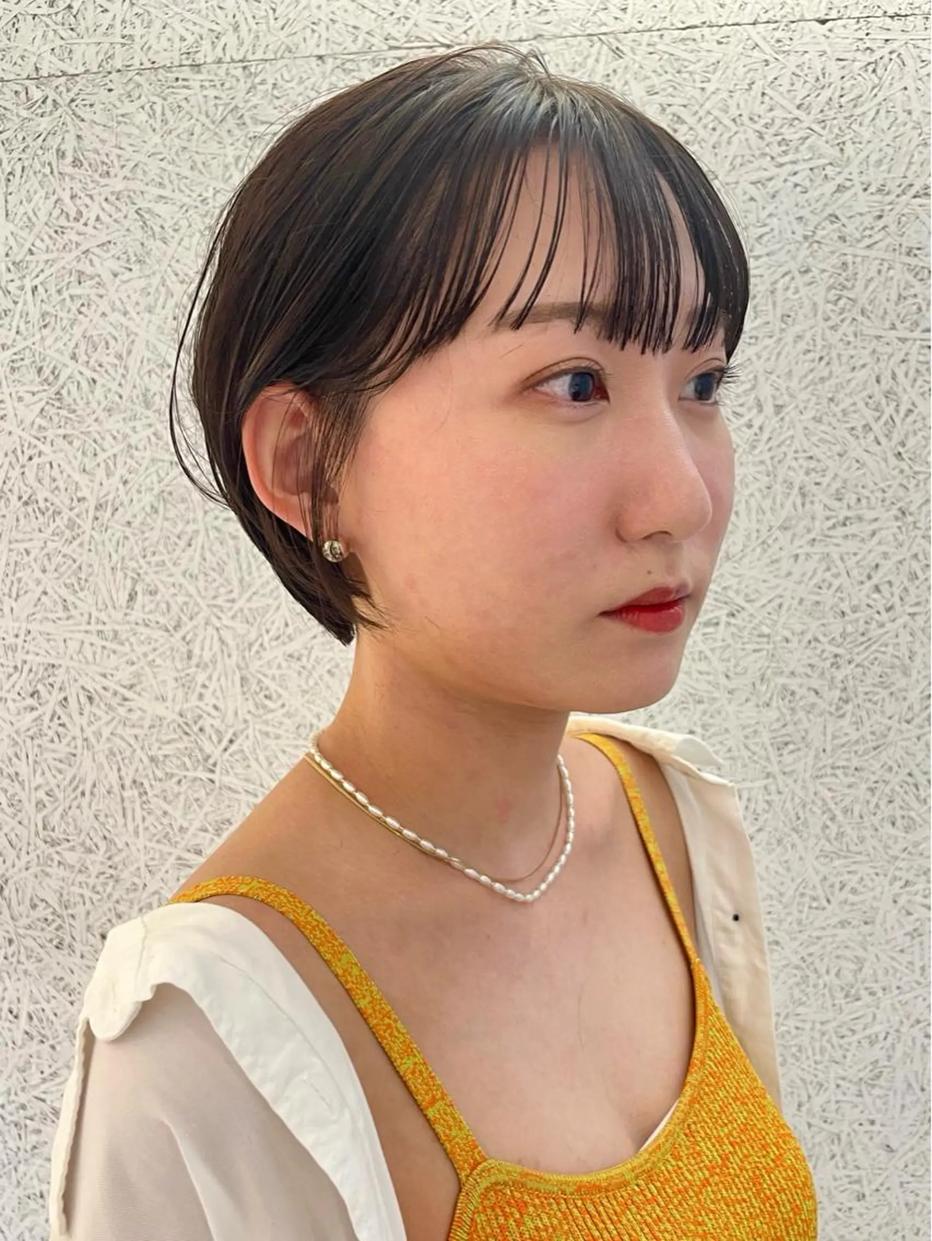 ショート カラー ショートヘア カット ヘアカラー トリートメント SOYON 🤍CHIZU🤍.のヘアスタイル