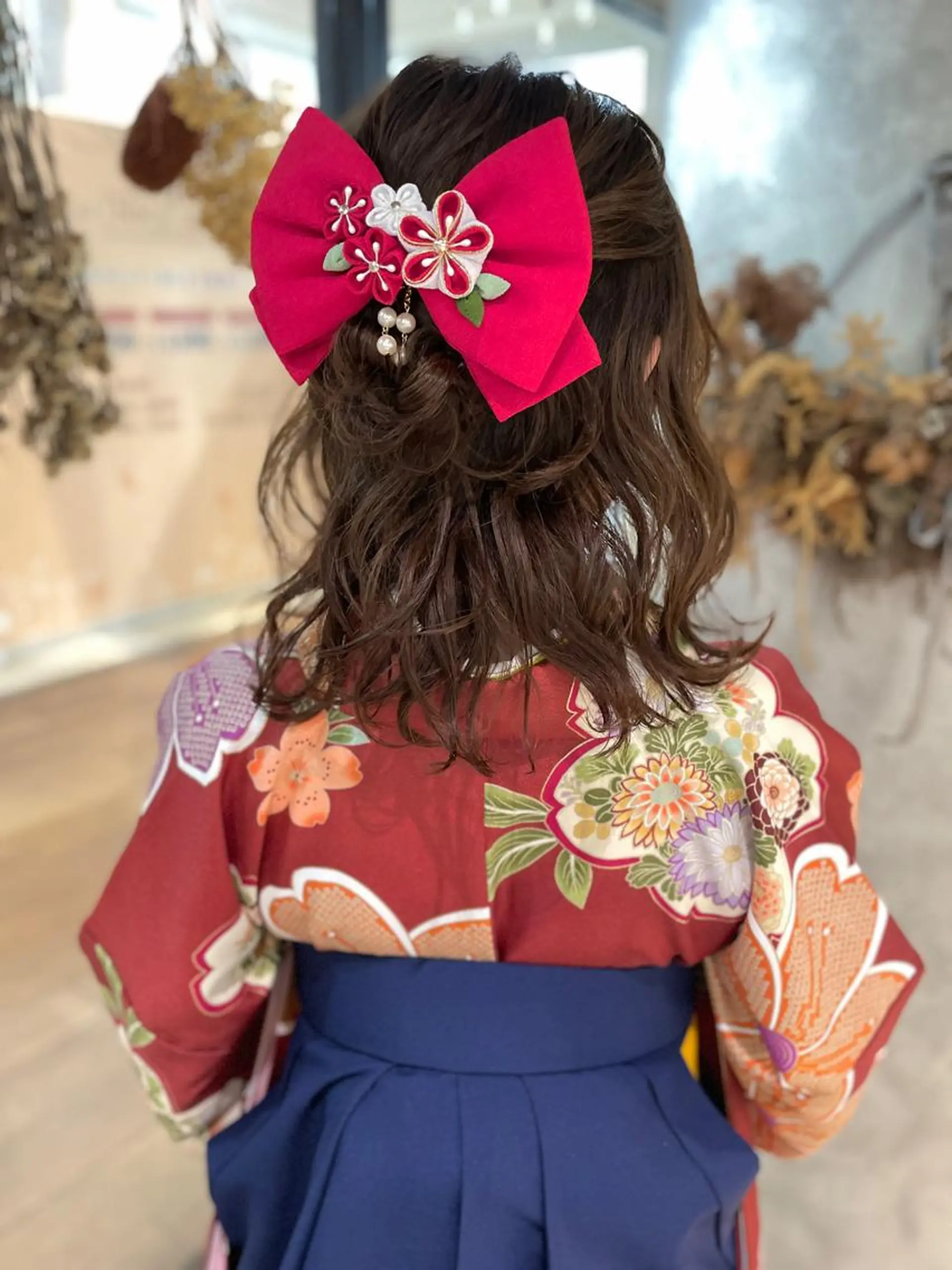 ミディアム ヘアセット 内藤 まどかのヘアスタイル