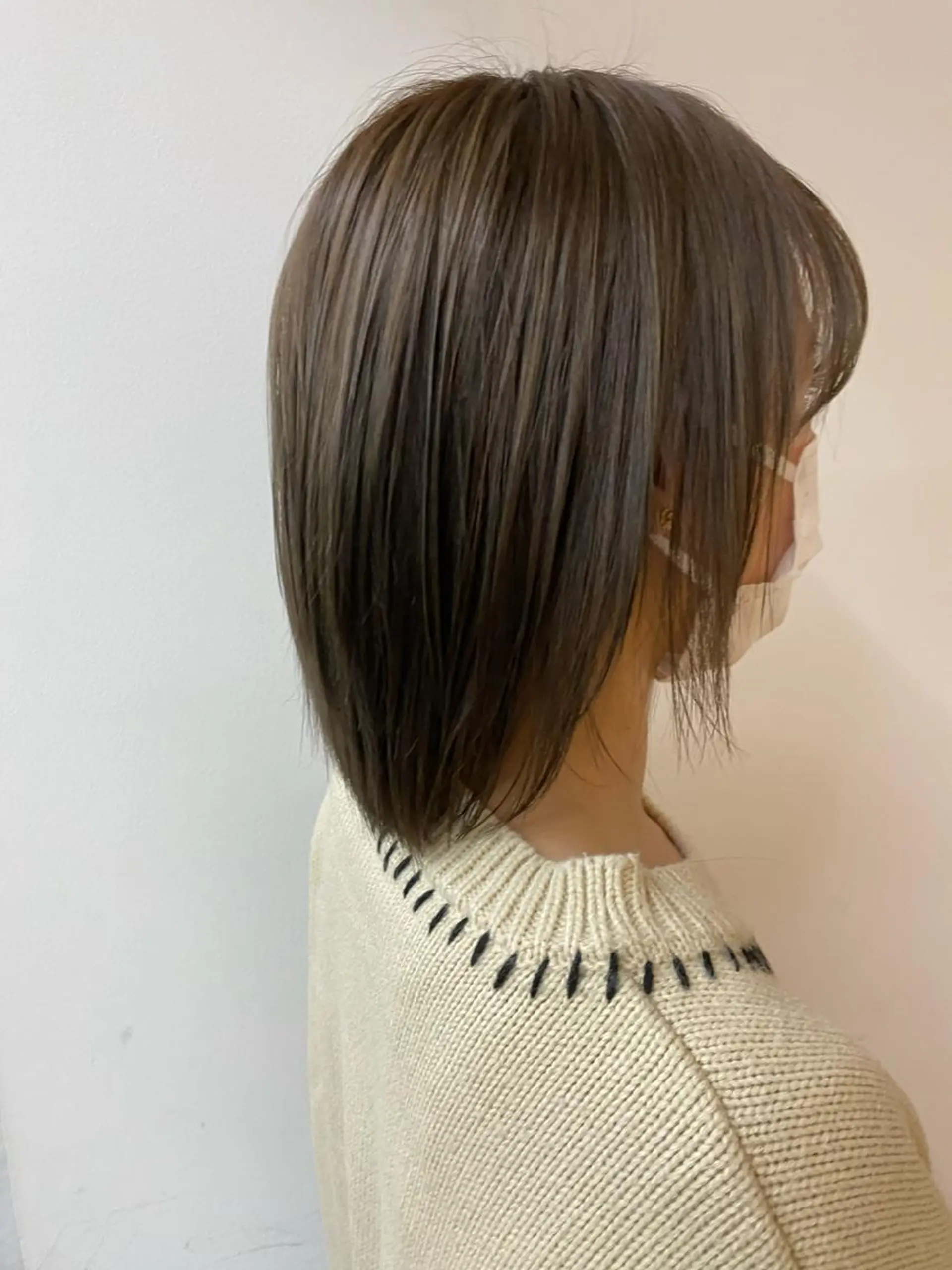 ショート カラー グレージュ 無料カットモデル募集 🌱ひょうがのヘアスタイル