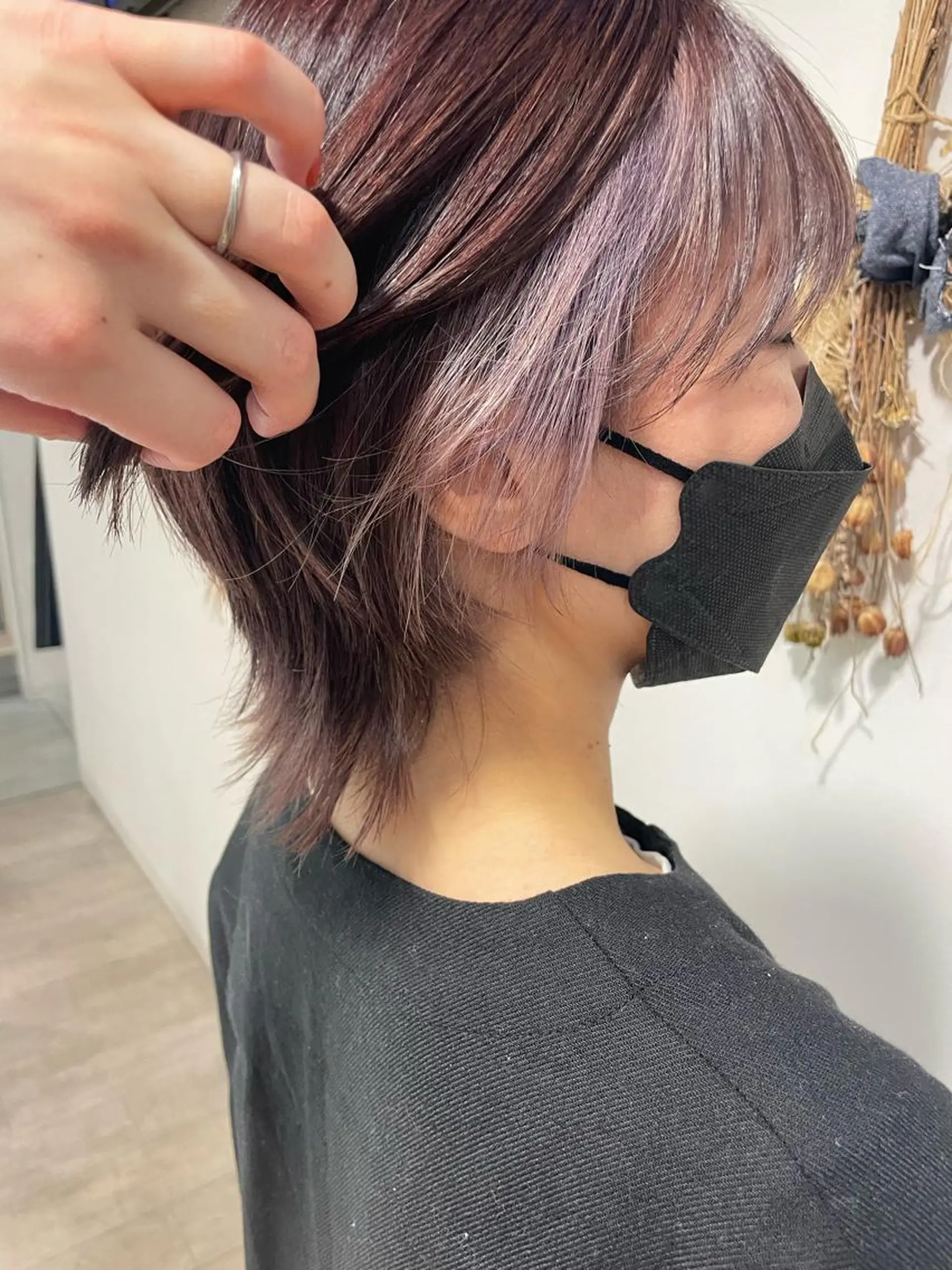 ショート カラー インナーカラー ヘアカラー トリートメント 松佐 ゆかりのヘアスタイル