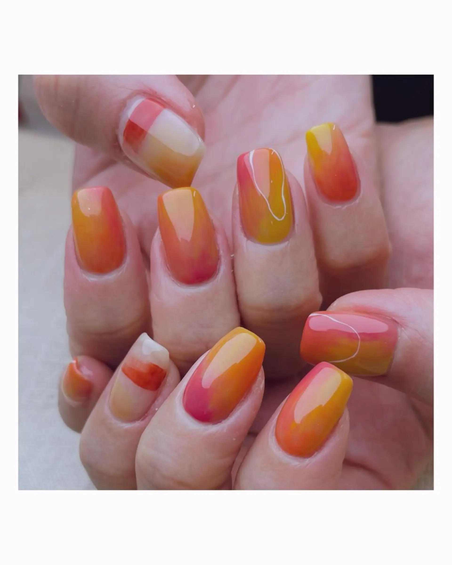 ネイル Blushオーナー Shiinaのネイルデザイン