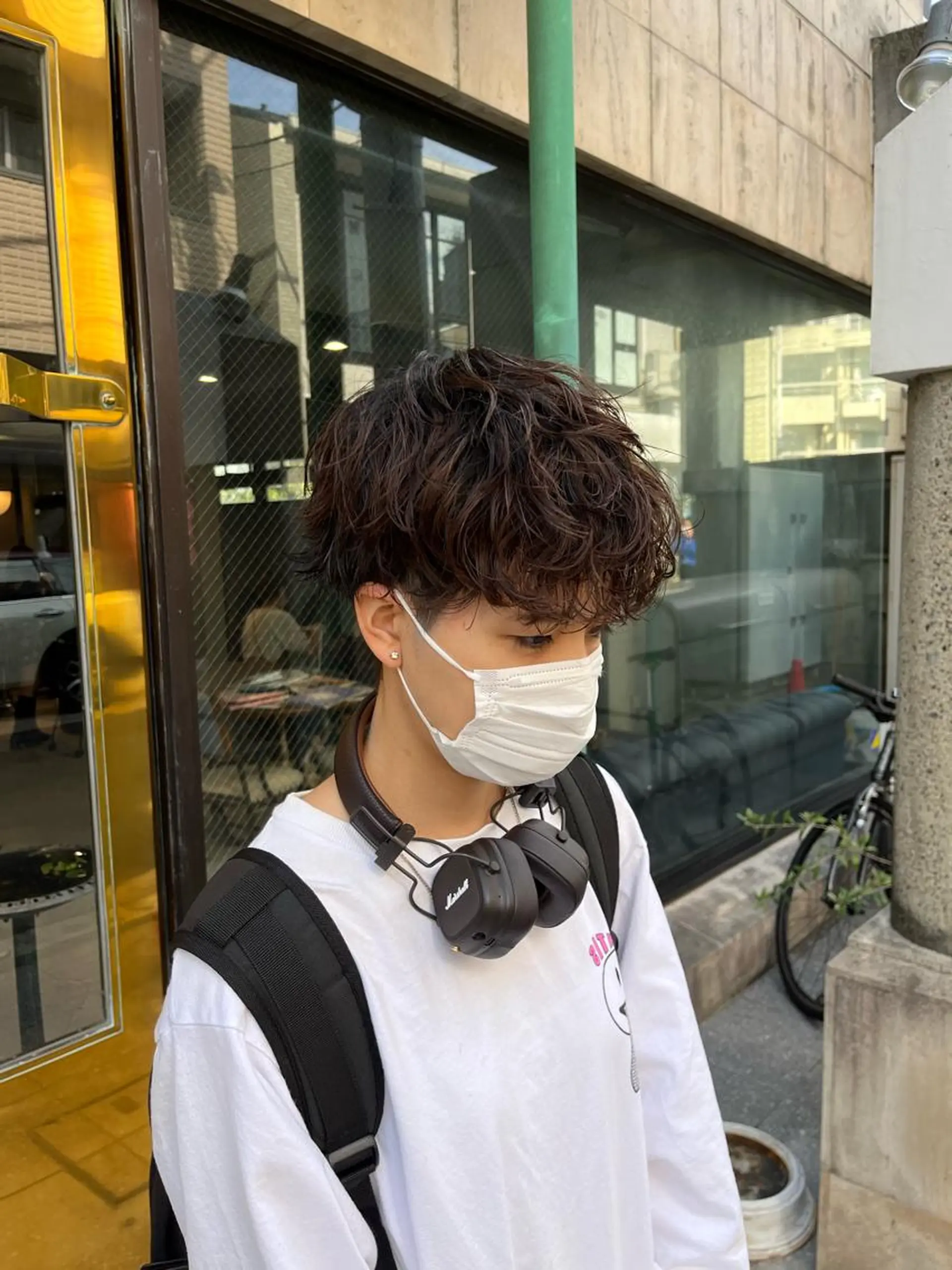 ショート パーマ カット パーマ トリートメント ✨メンズスタイル✨ Daiのヘアスタイル