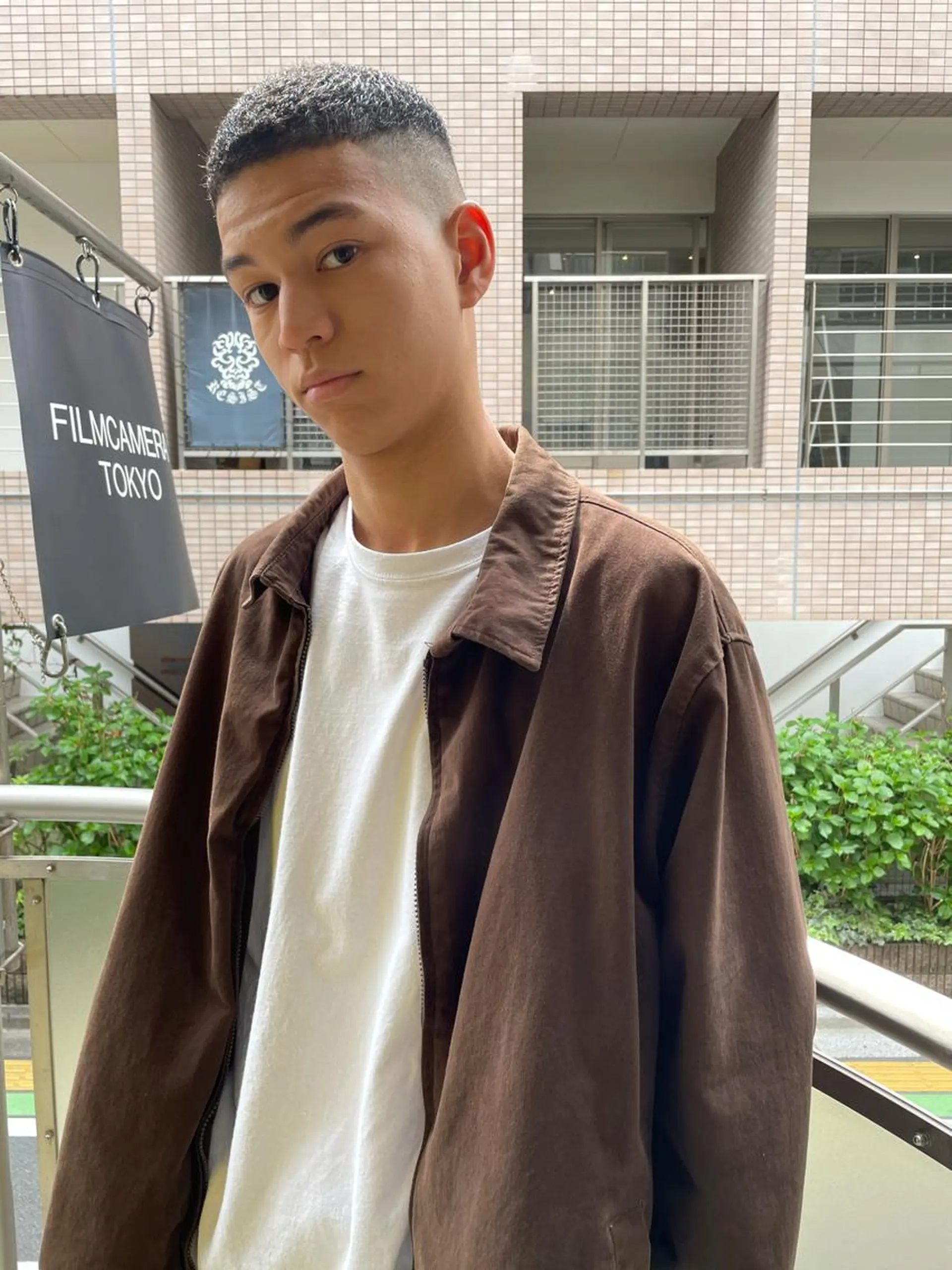 メンズ ボウズ フェードカット 刈り上げ 🌈圧倒的デザイン パーマ　関和希のヘアスタイル