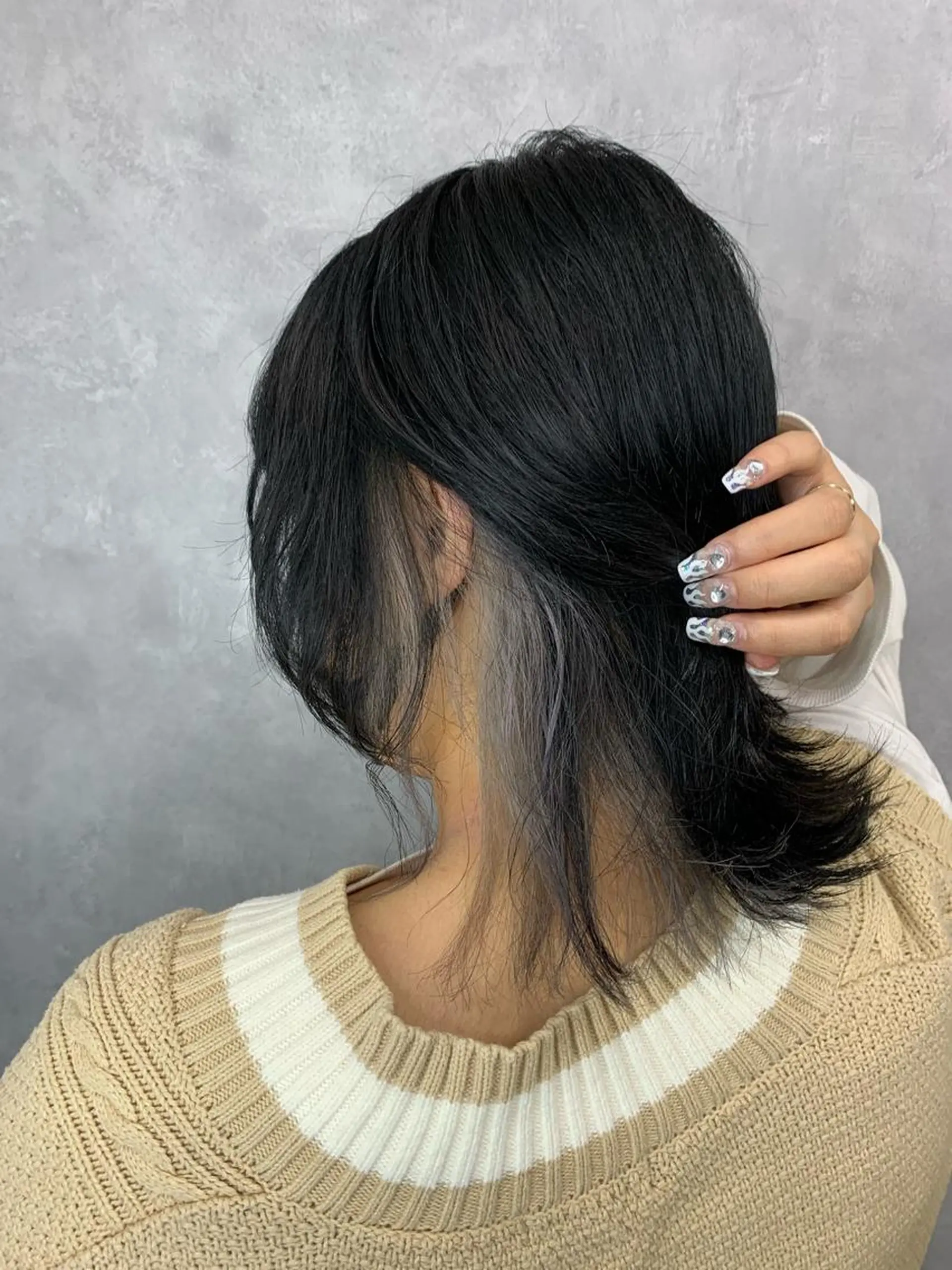ミディアム カラー ヘアアレンジ チバ ヒロトのヘアスタイル