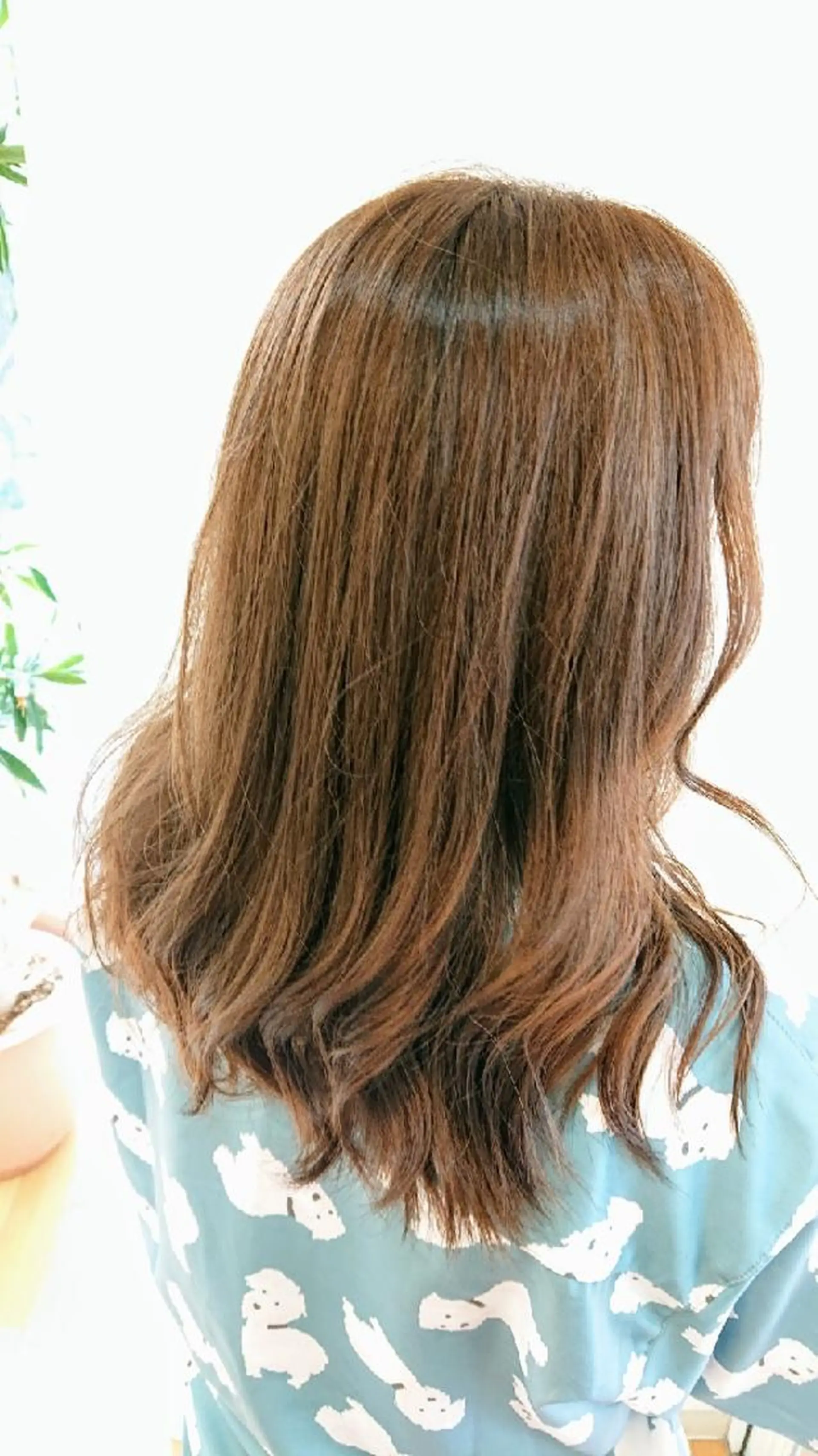 セミロング 林慶吾/ショート /ダメージレスカラーのヘアスタイル