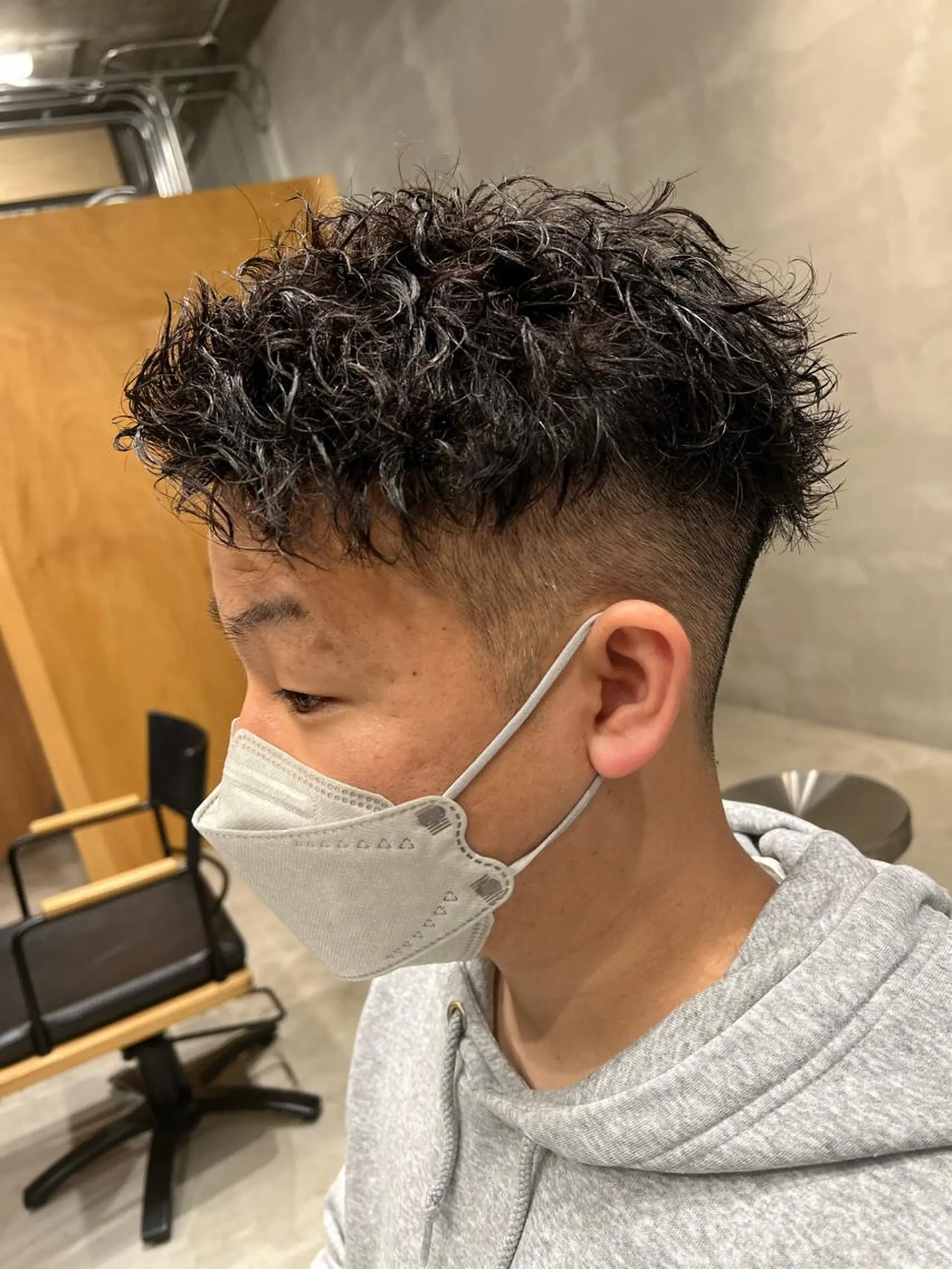 メンズ カット パーマ 渥美祐耶 【メンズカット】のヘアスタイル