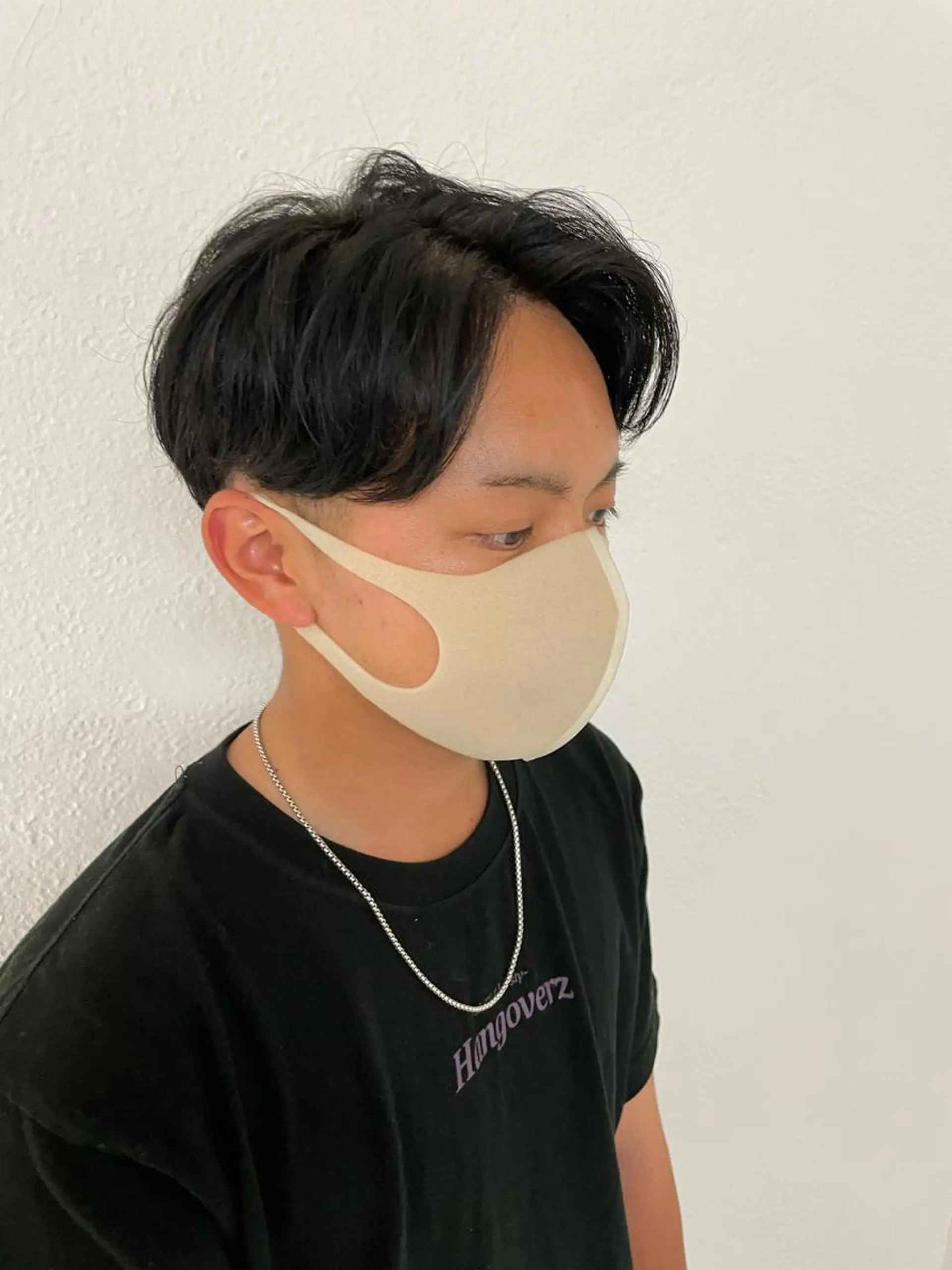 ショート カラー メンズ センターパート 【東北メンズヘア1 位受賞🥇】本間祐太のヘアスタイル