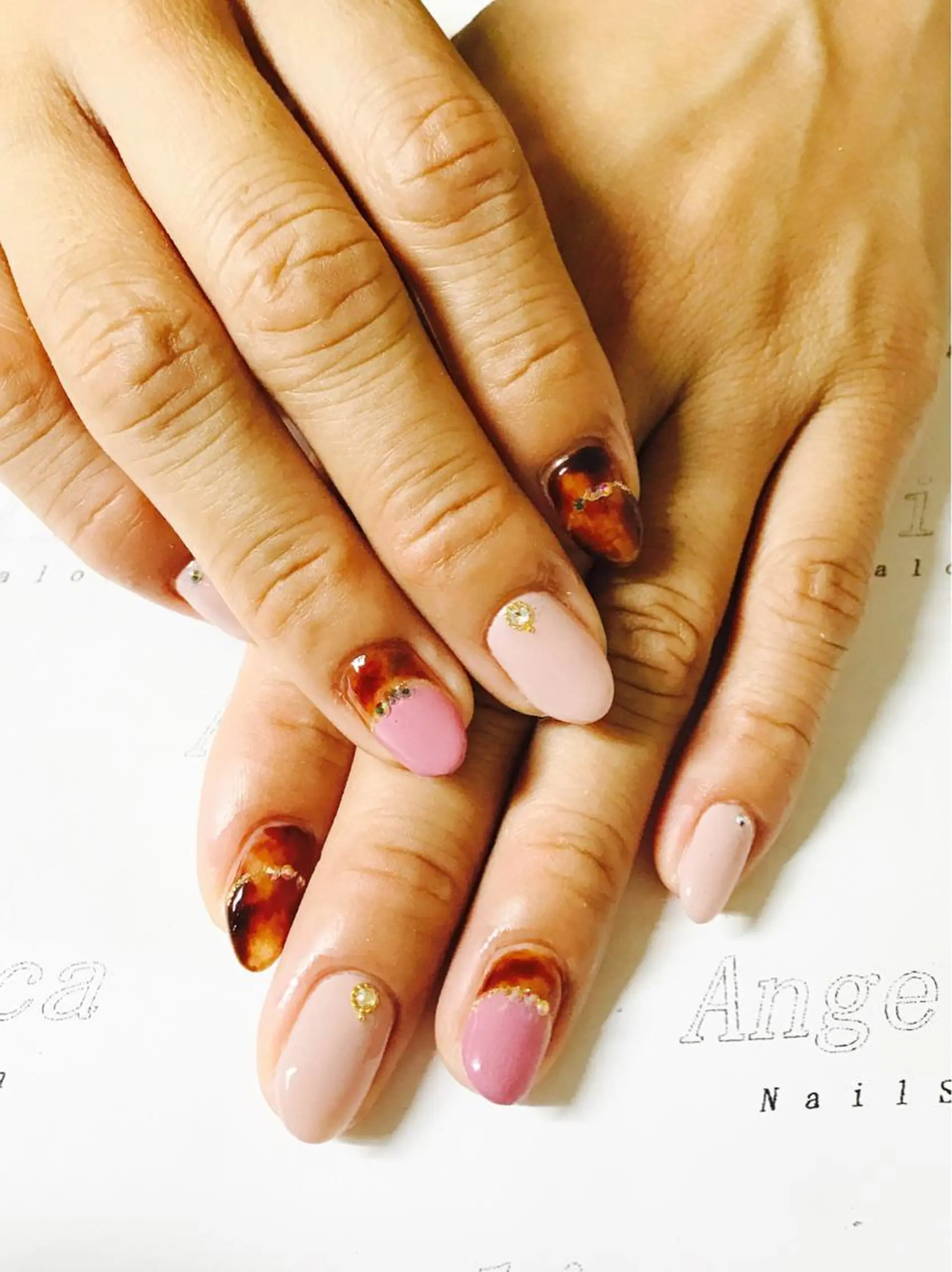 ネイル Angelica ネイリストのネイルデザイン
