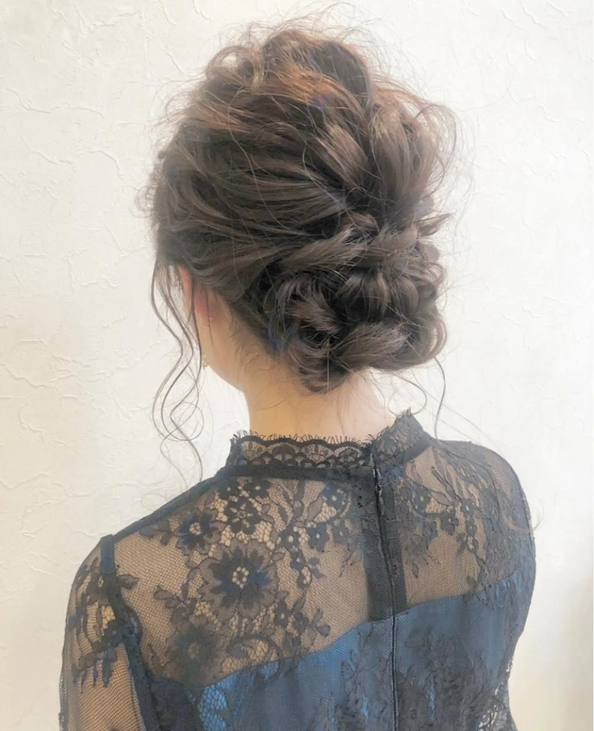 セミロング ヘアアレンジ nakahara madokaのヘアスタイル