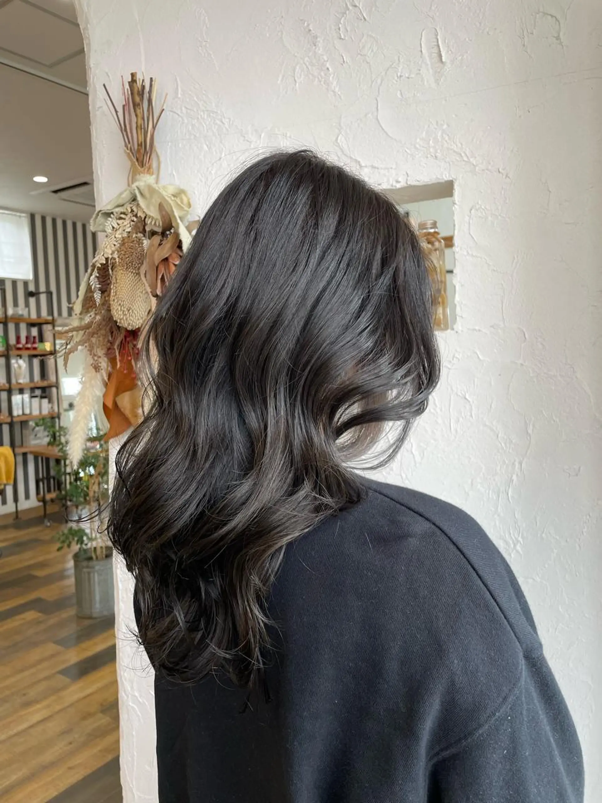 ロング カラー 🌸小掛🌸 豊橋外国人風カラーのヘアスタイル