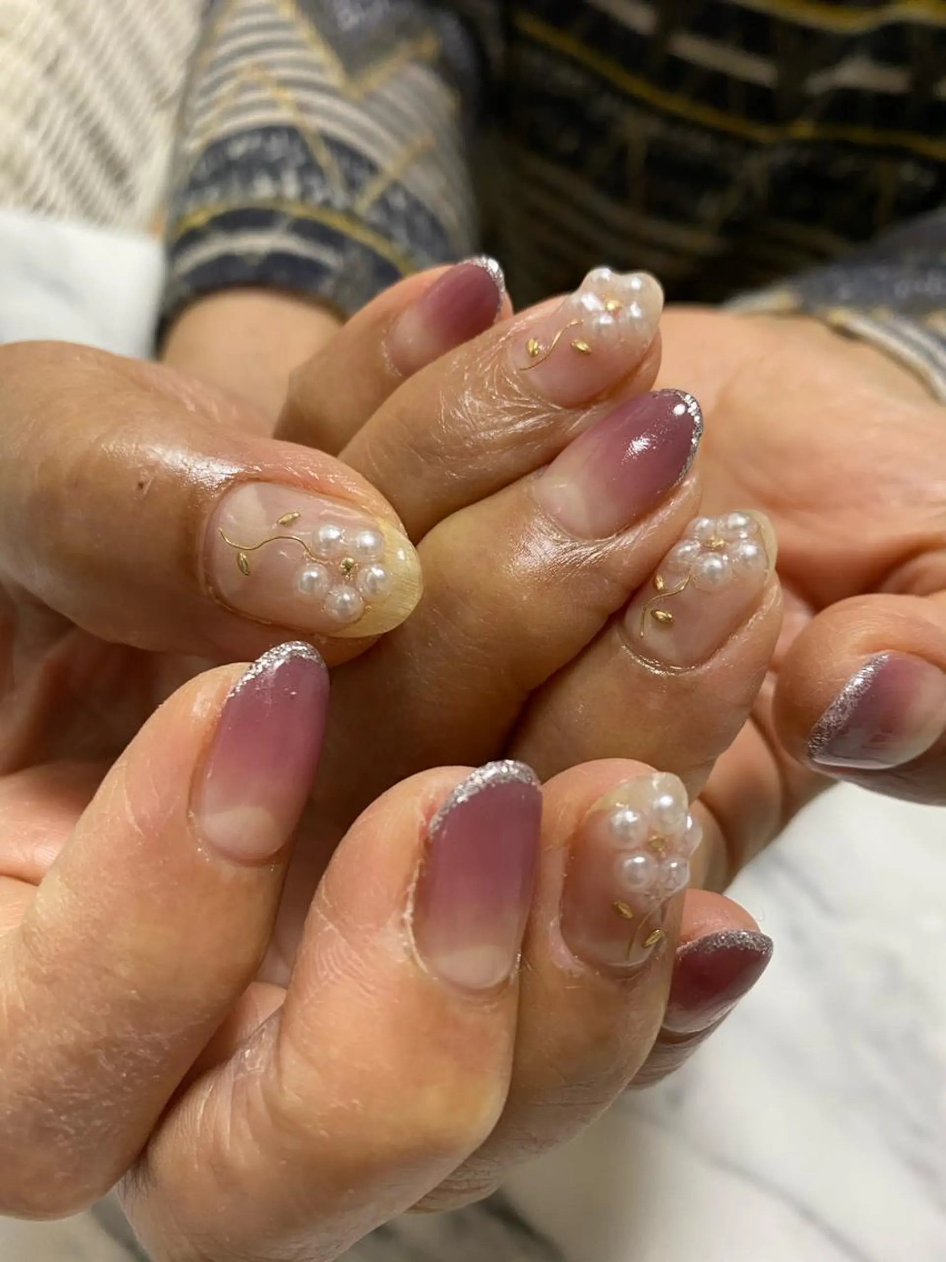 ネイル シンプルネイル QULEONAIL所属・大城 裕麻のネイルデザイン