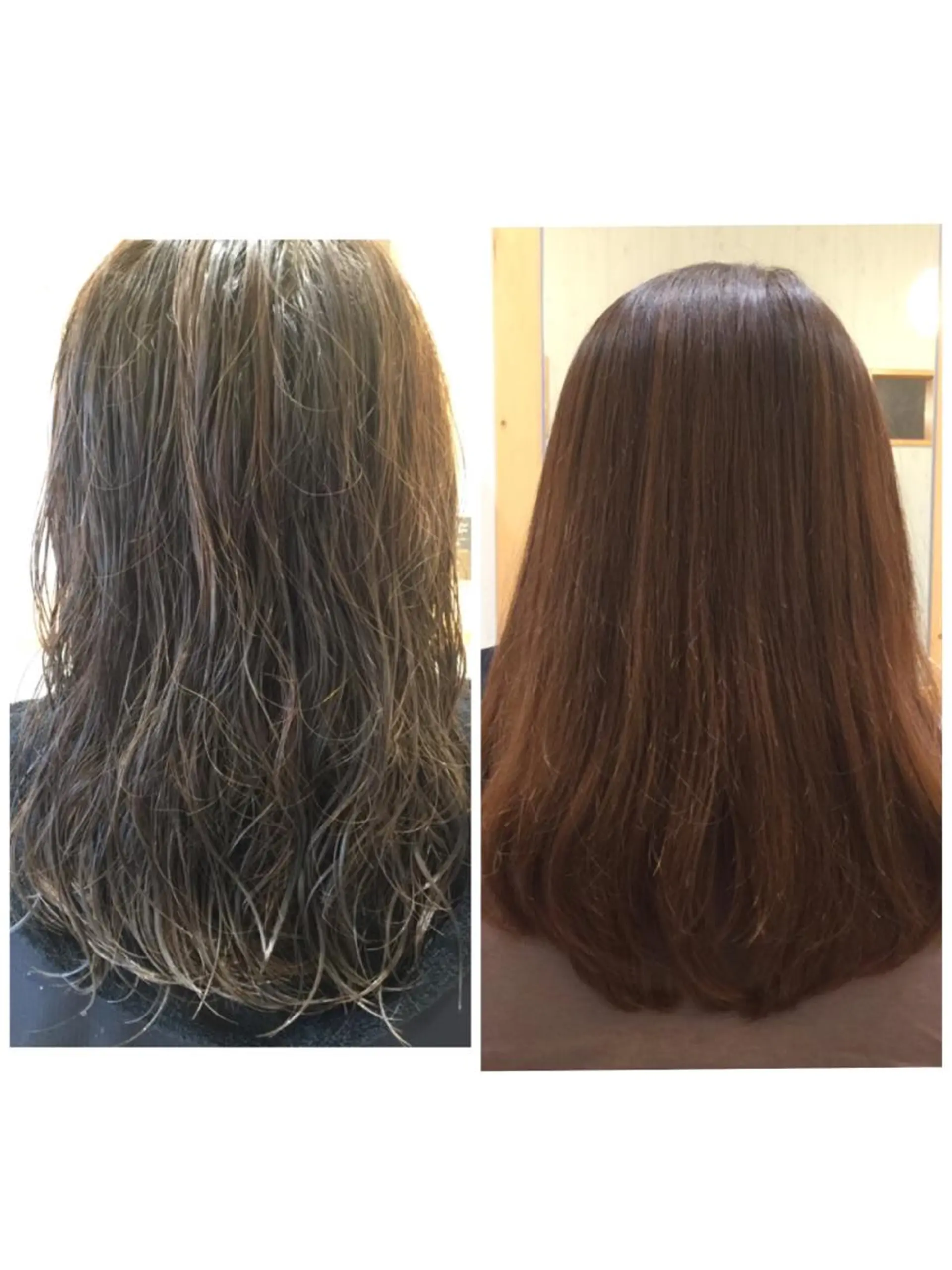 ミディアム セミロング パーマ ミディアムパーマ セミロングパーマ 髪質改善 縮毛矯正 ストレートパーマ ツヤ髪専門美容師 桑原　和誠のヘアスタイル