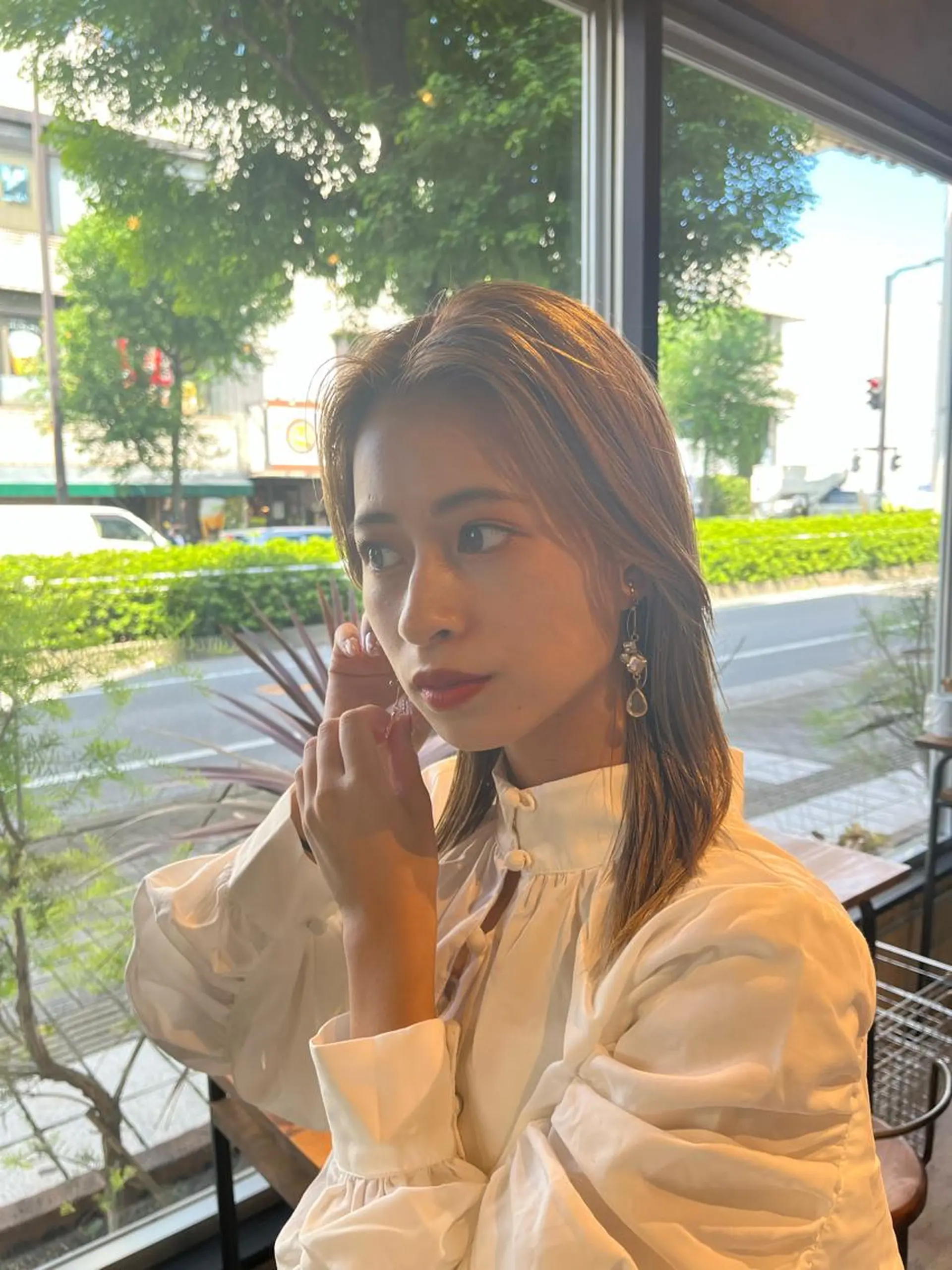 ミディアム カラー china/ボブ /似合わせカラーのヘアスタイル