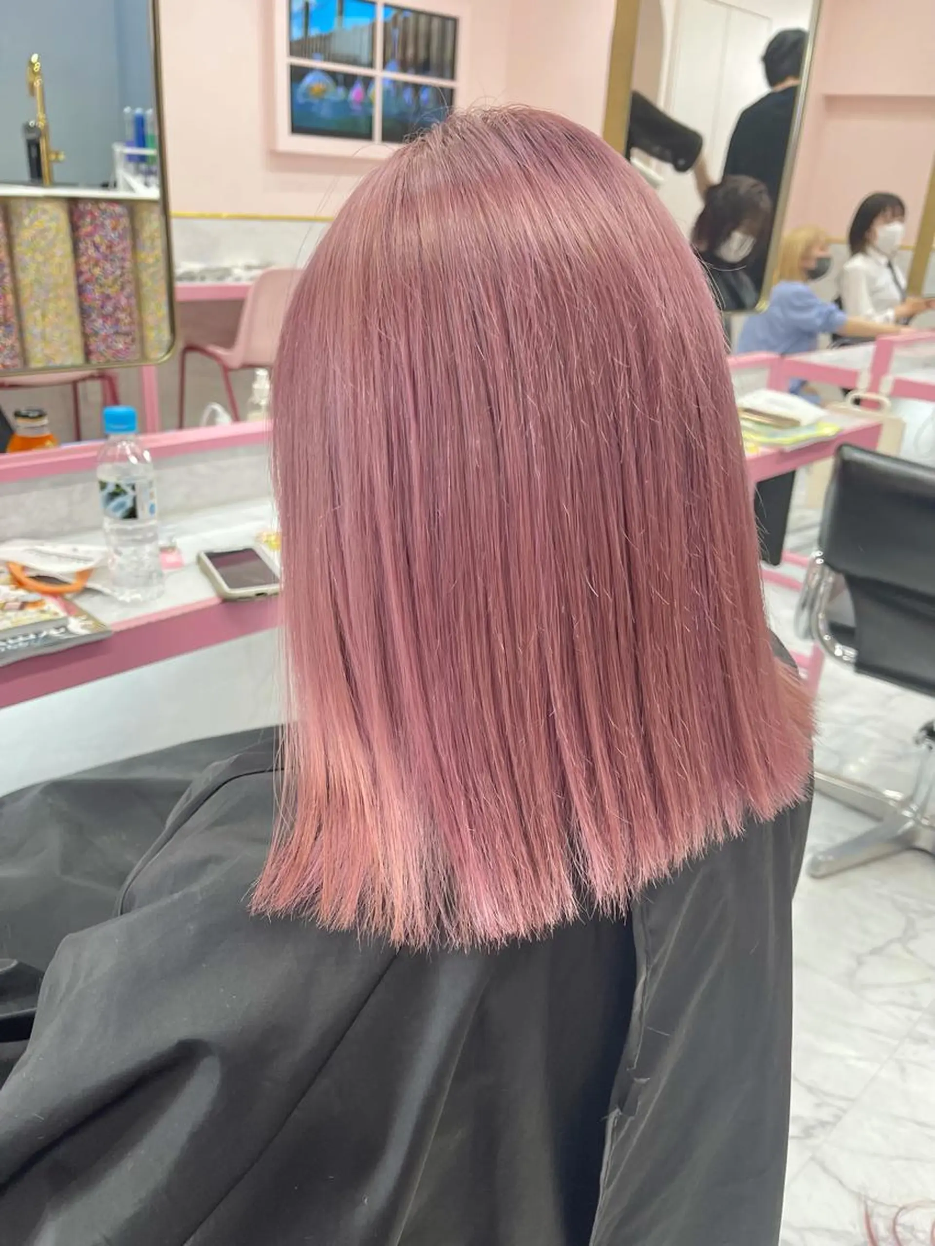ミディアム ヘアカラー トリートメント 店長 小池アキトのヘアスタイル