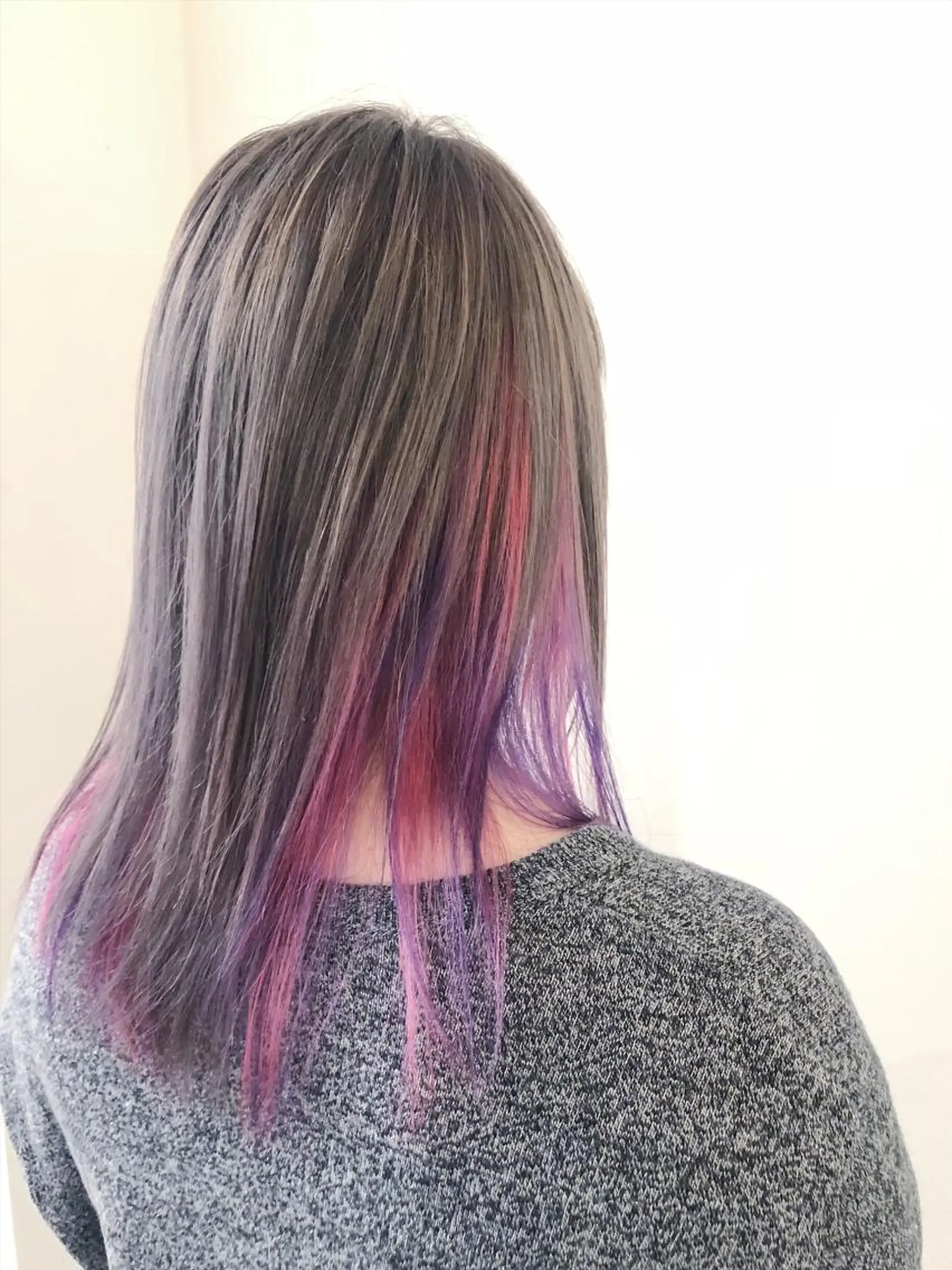 セミロング カット ヘアカラー トリートメント 寺山 靖晃のヘアスタイル