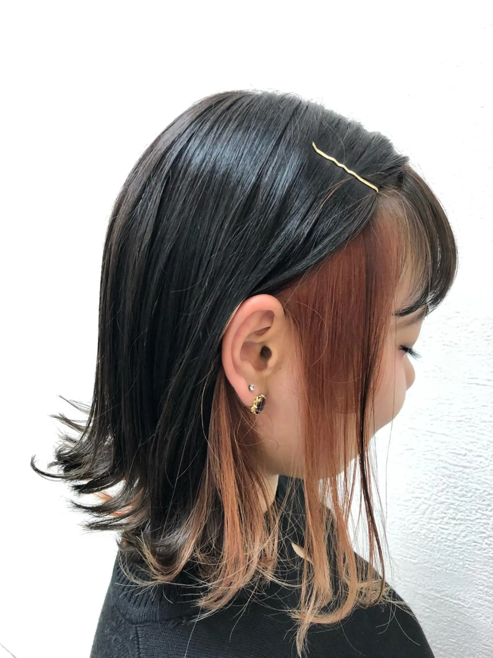ミディアム 渕向 克海のヘアスタイル