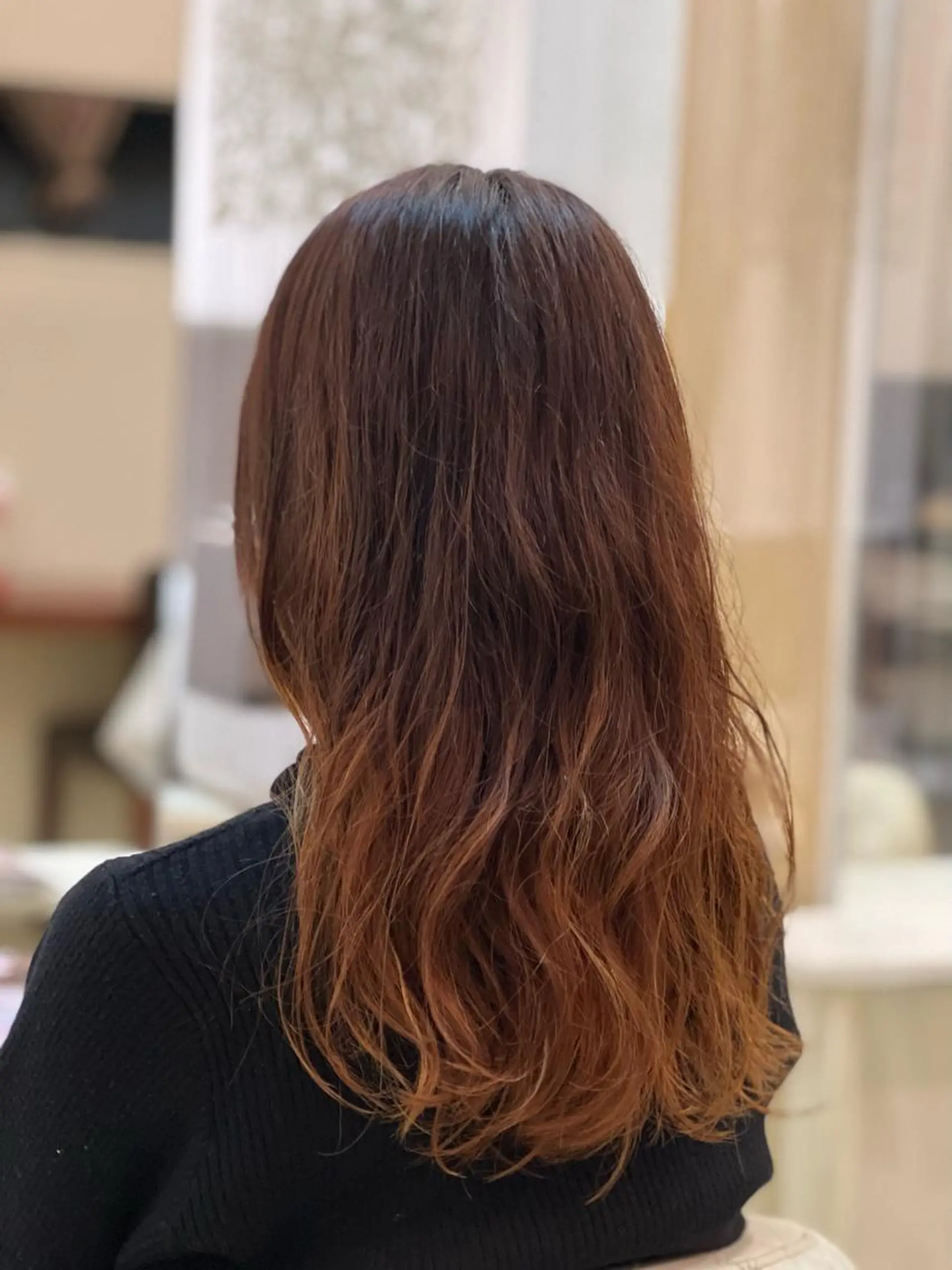 ロング パーマ 大西 七海のヘアスタイル