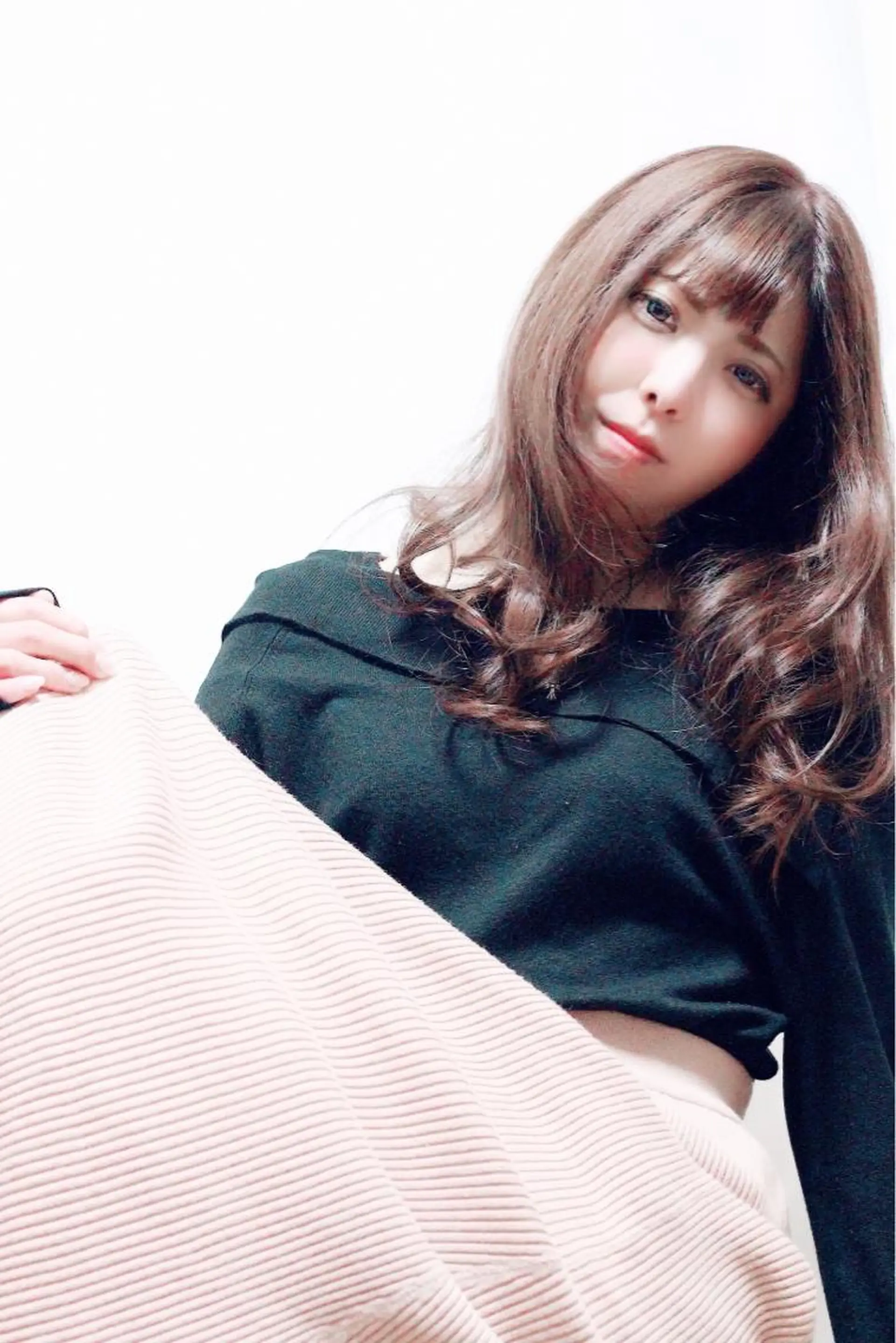 ロング アッシュ 代表　しみず としやのヘアスタイル