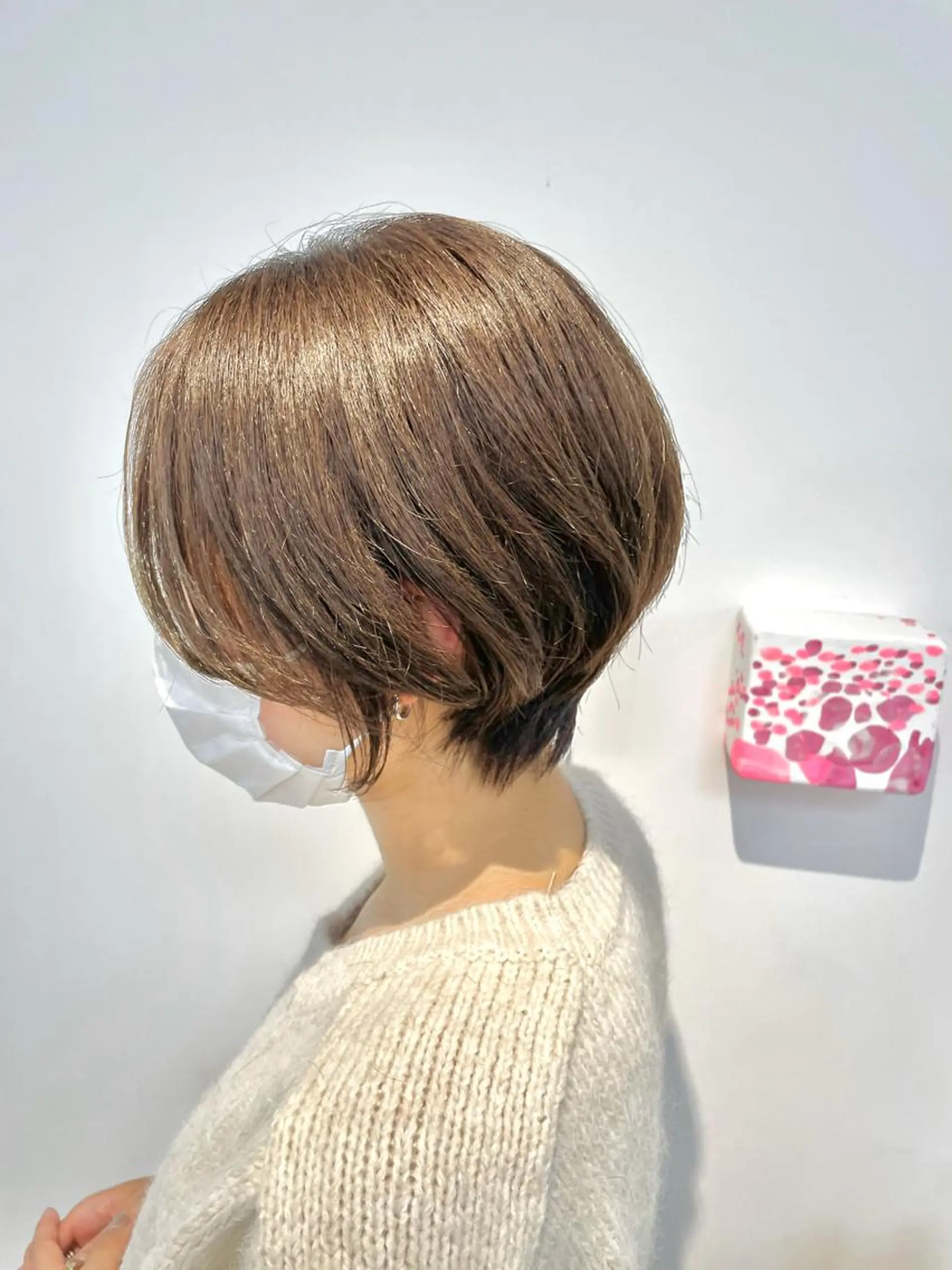 ショート カット ヘアカラー トリートメント 齋藤 巧のヘアスタイル